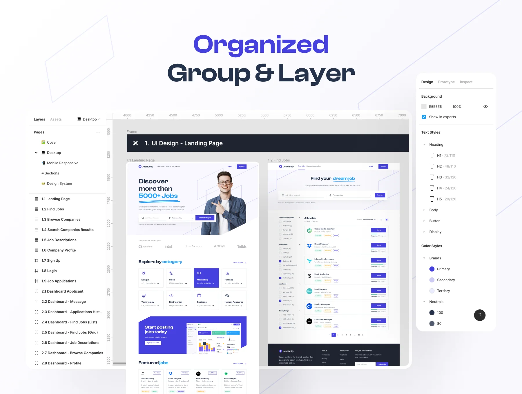 Jobhuntly - Job Board & Portal UI Kit 8