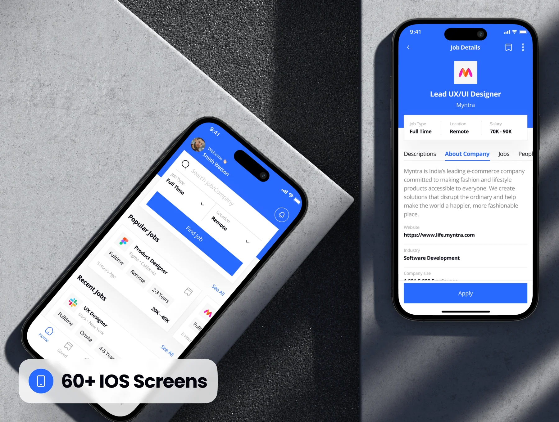 Jobi - Job Finder App UI Kit 7