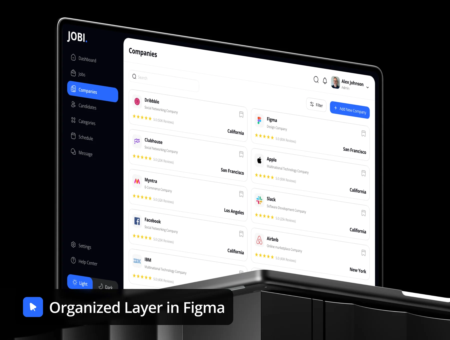 Jobi - Job Finder Dashboard Admin UI Kit 5