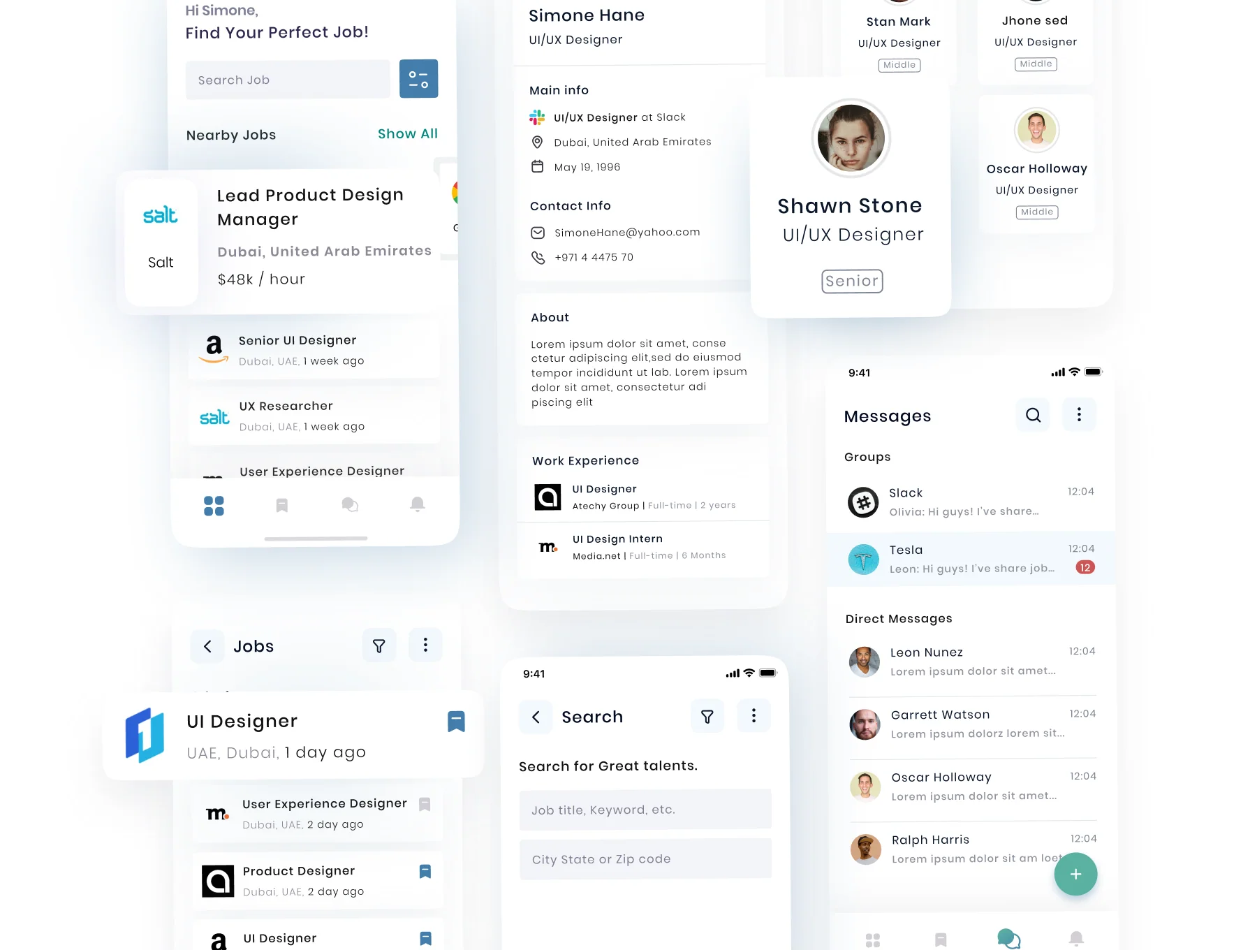 Jobiago - Premium Job Finder App UI Kit 4