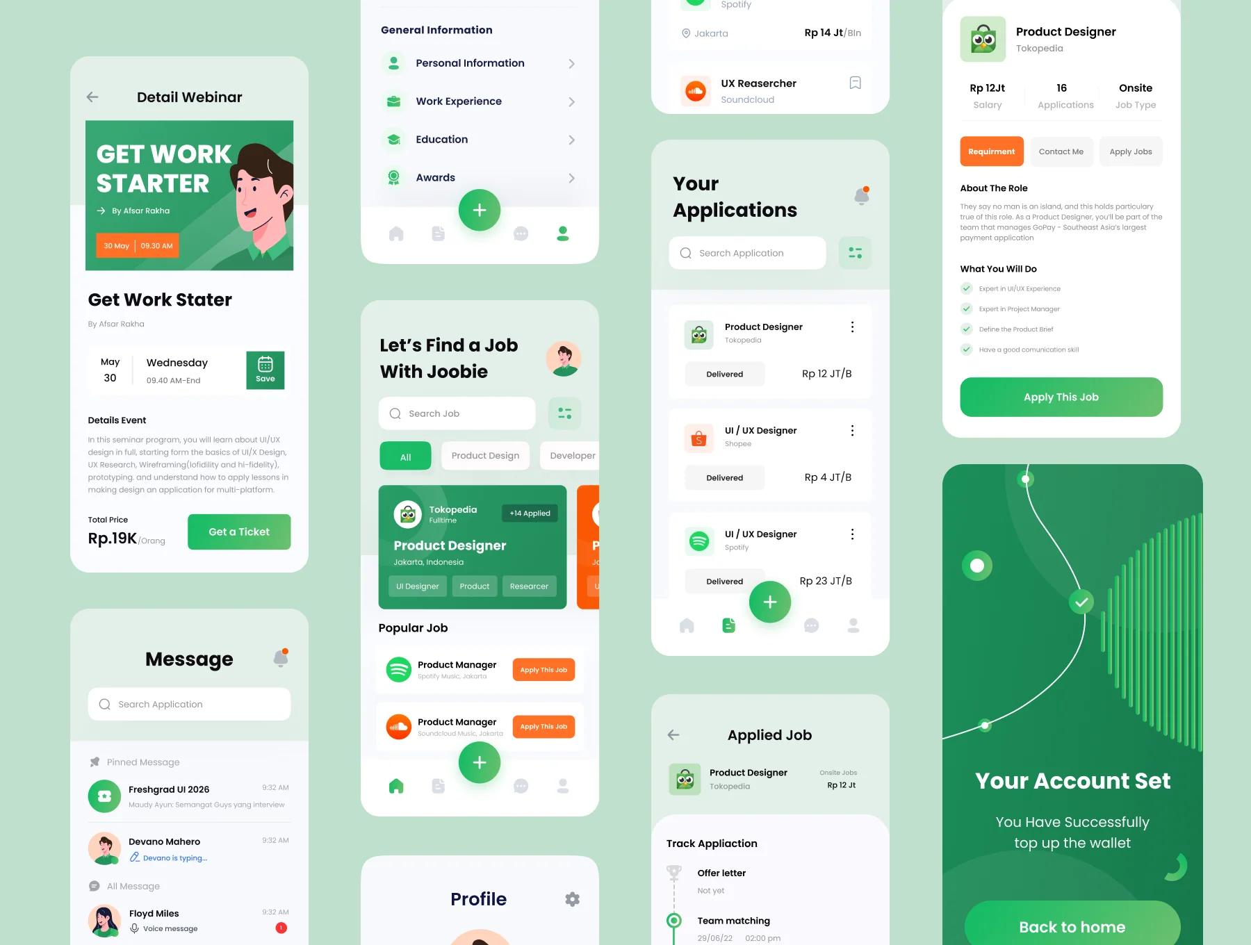 Jobie - Job Finder App 3