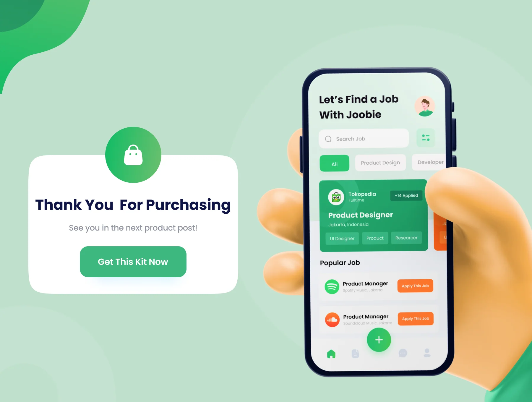 Jobie - Job Finder App 6