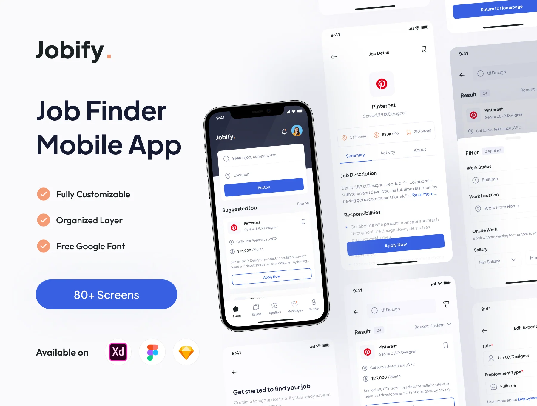 Jobify - Job Finder Mobile App