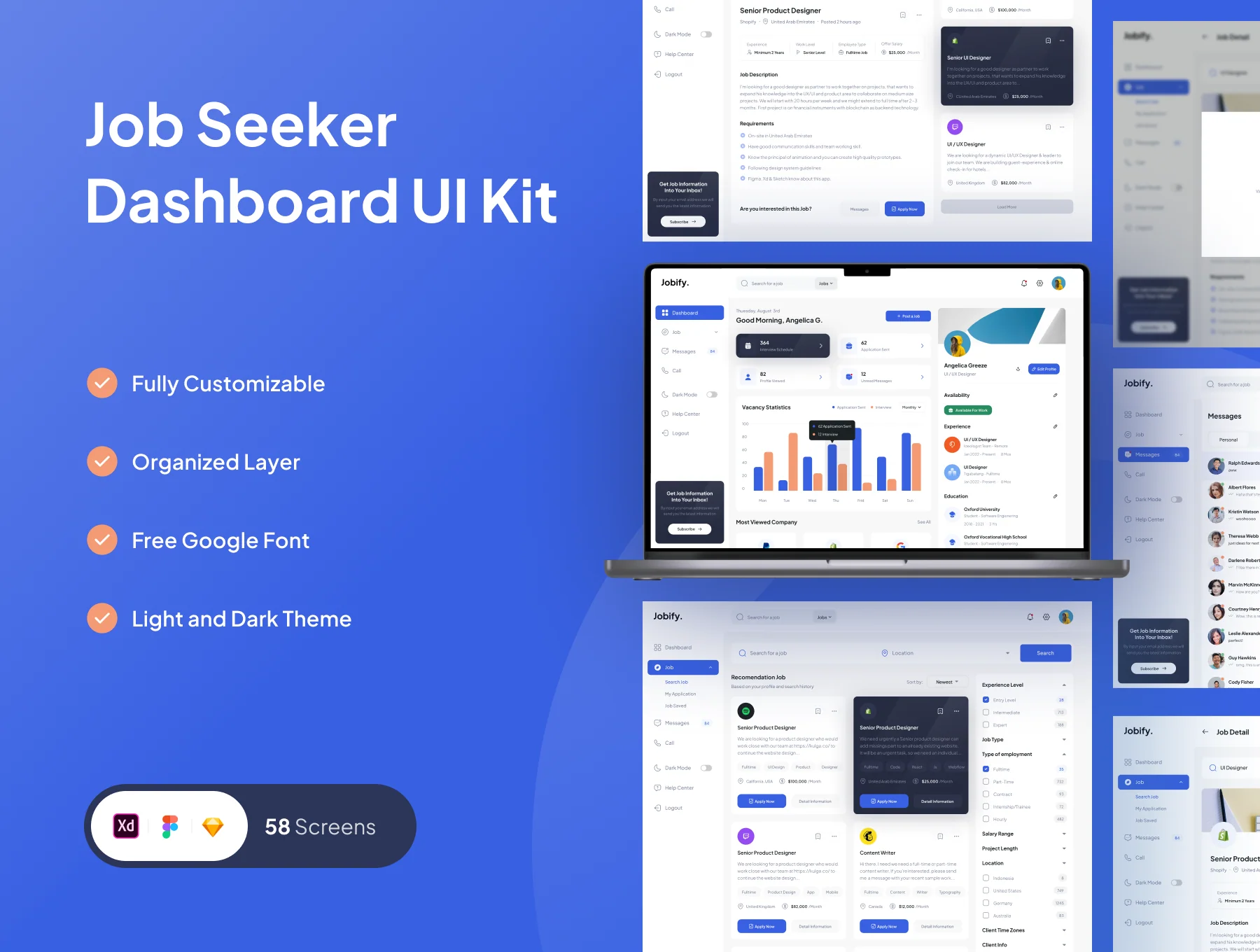 Jobify - Job Seeker Dashboard