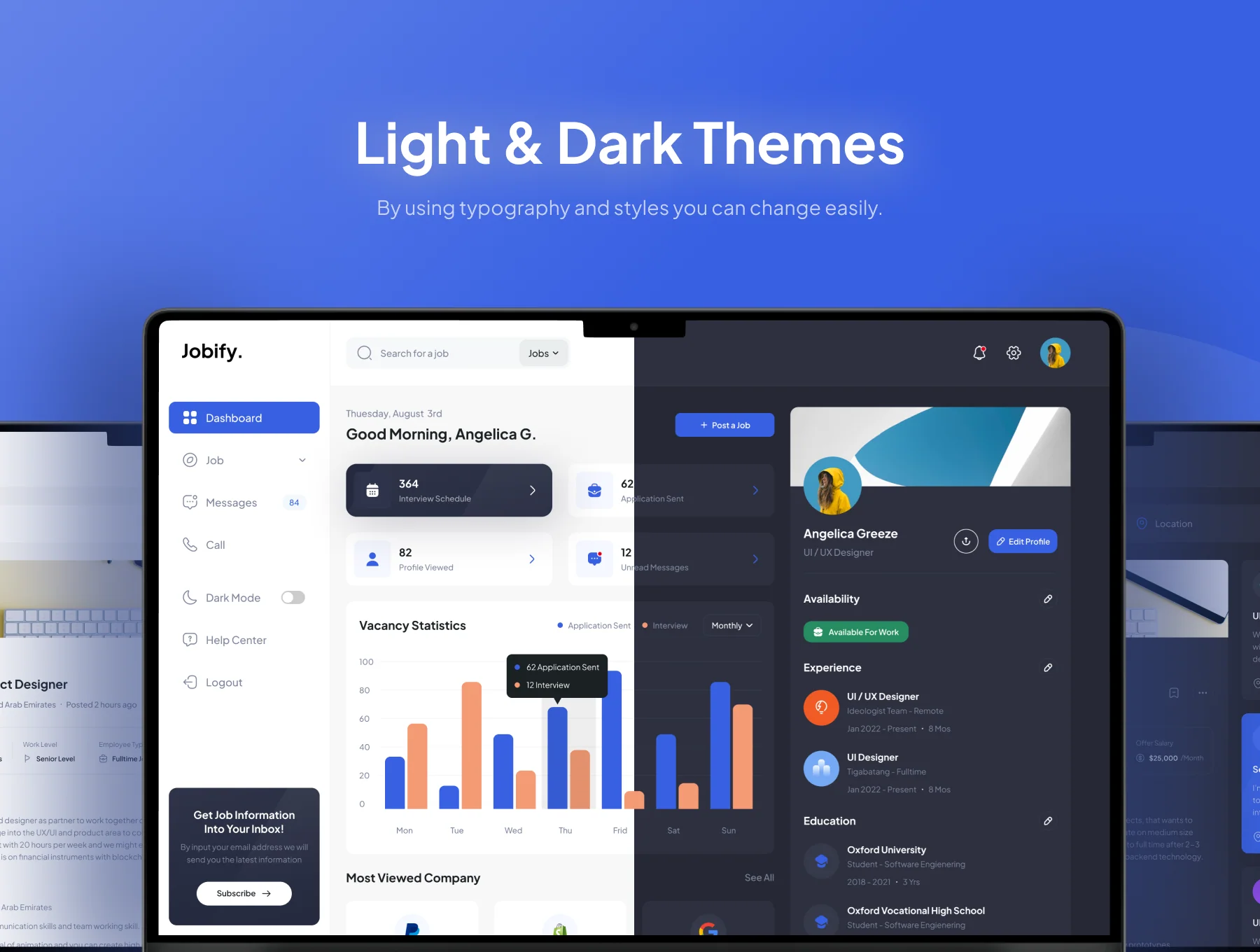 Jobify - Job Seeker Dashboard 4