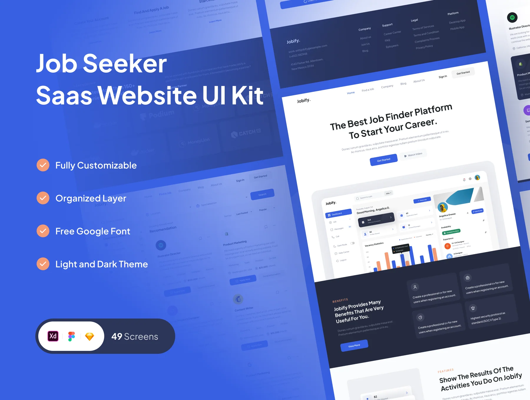 Jobify - Job Seeker SaaS Website
