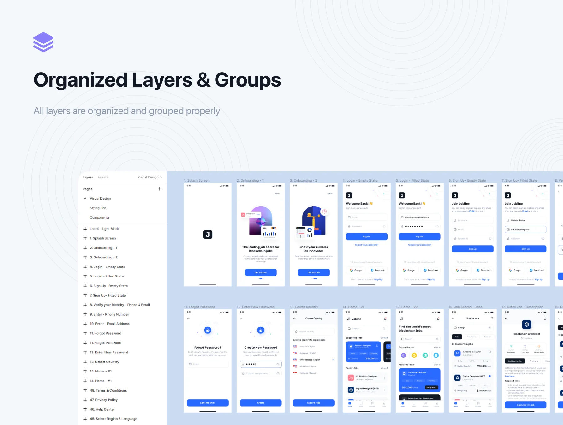 Jobline - Job Finder App iOS UI Kit 5