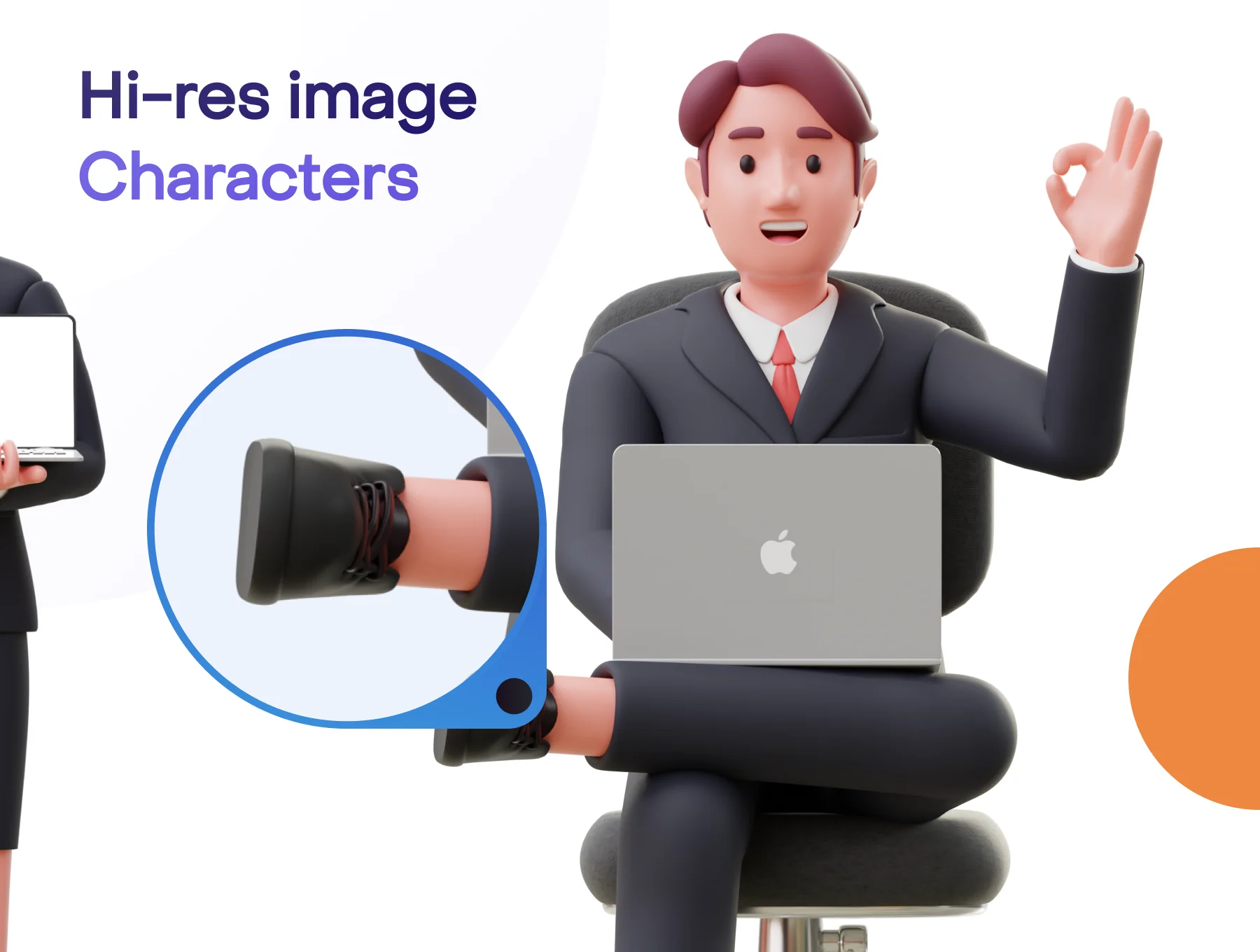 Jobly - Businessman 3D Characters 4