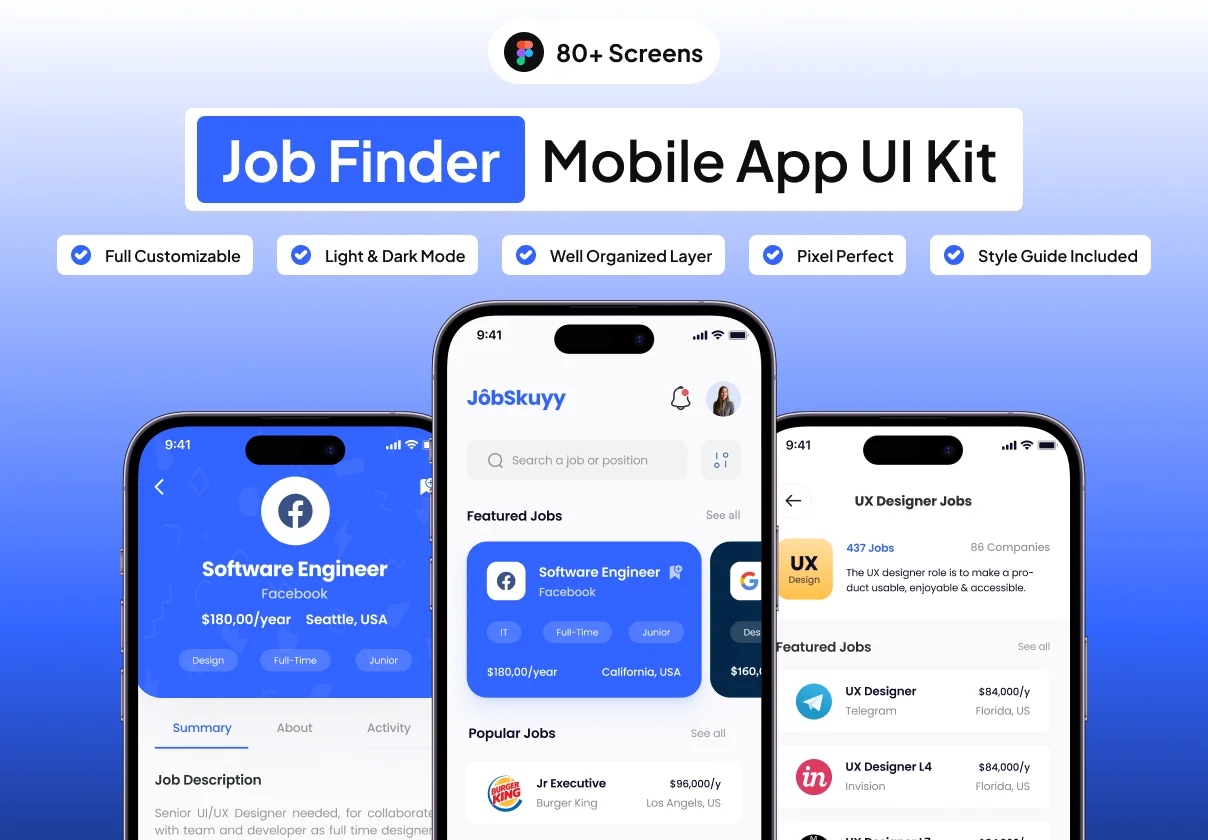 JobSkuyy - Job Finder Mobile App