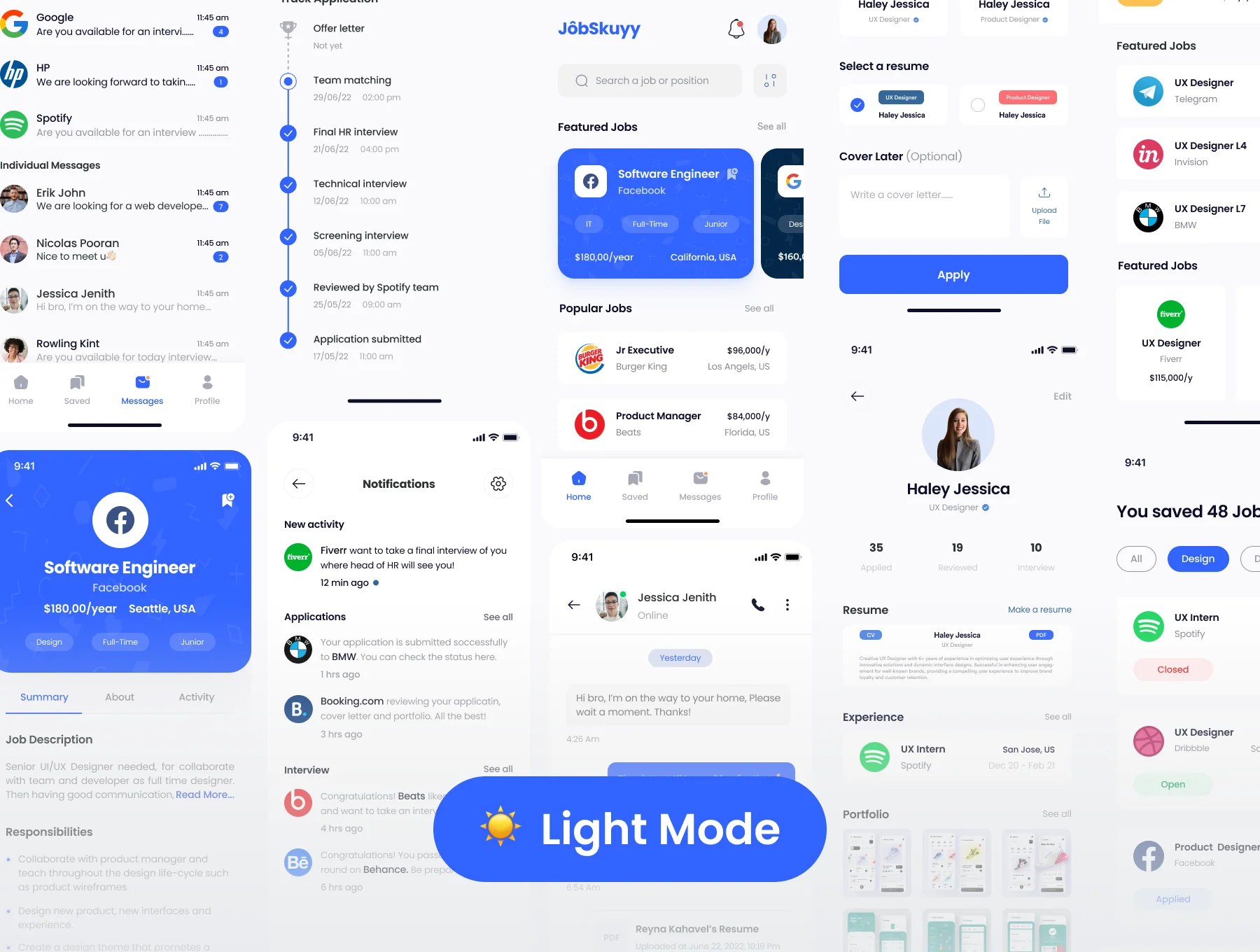 JobSkuyy - Job Finder Mobile App 5