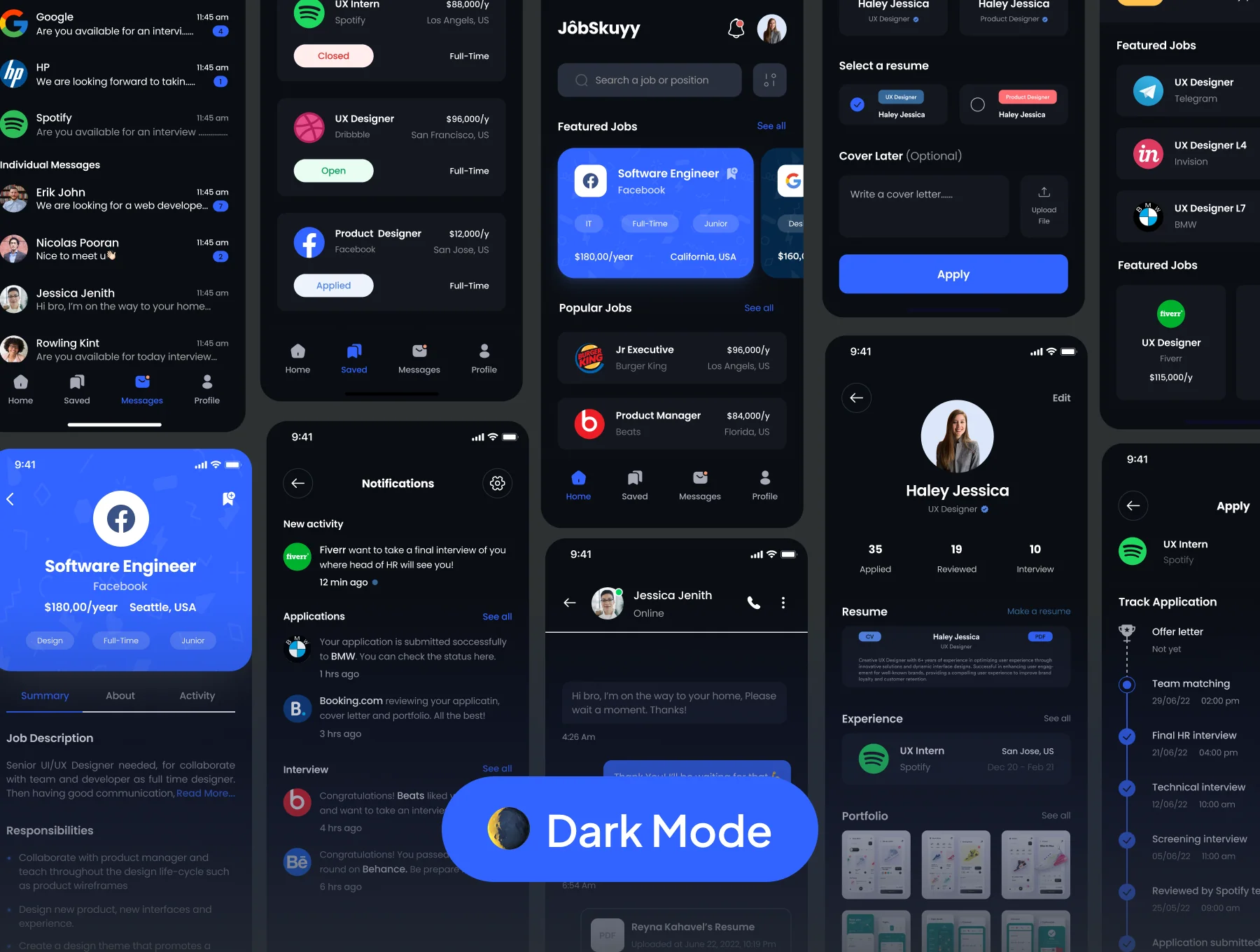JobSkuyy - Job Finder Mobile App 6