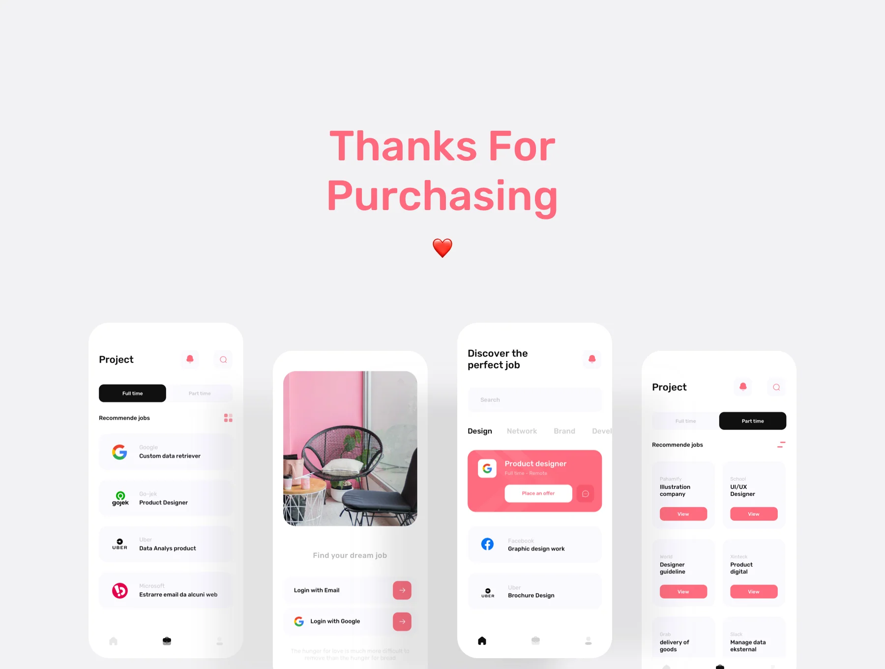 Jobsquare - Job vacancy UI KIT 6