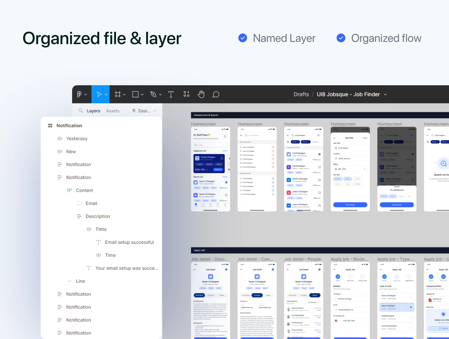 Jobsque - Job Finder Apps UI KIT 4