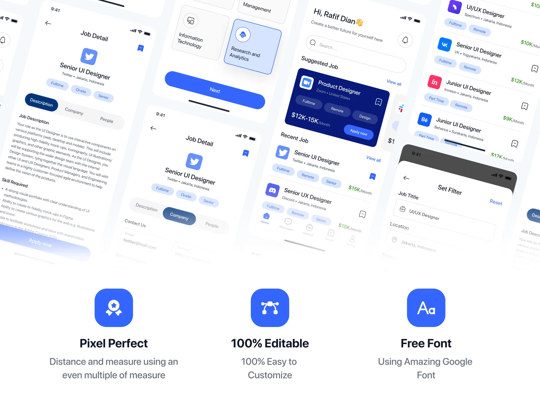 Jobsque - Job Finder Apps UI KIT 5