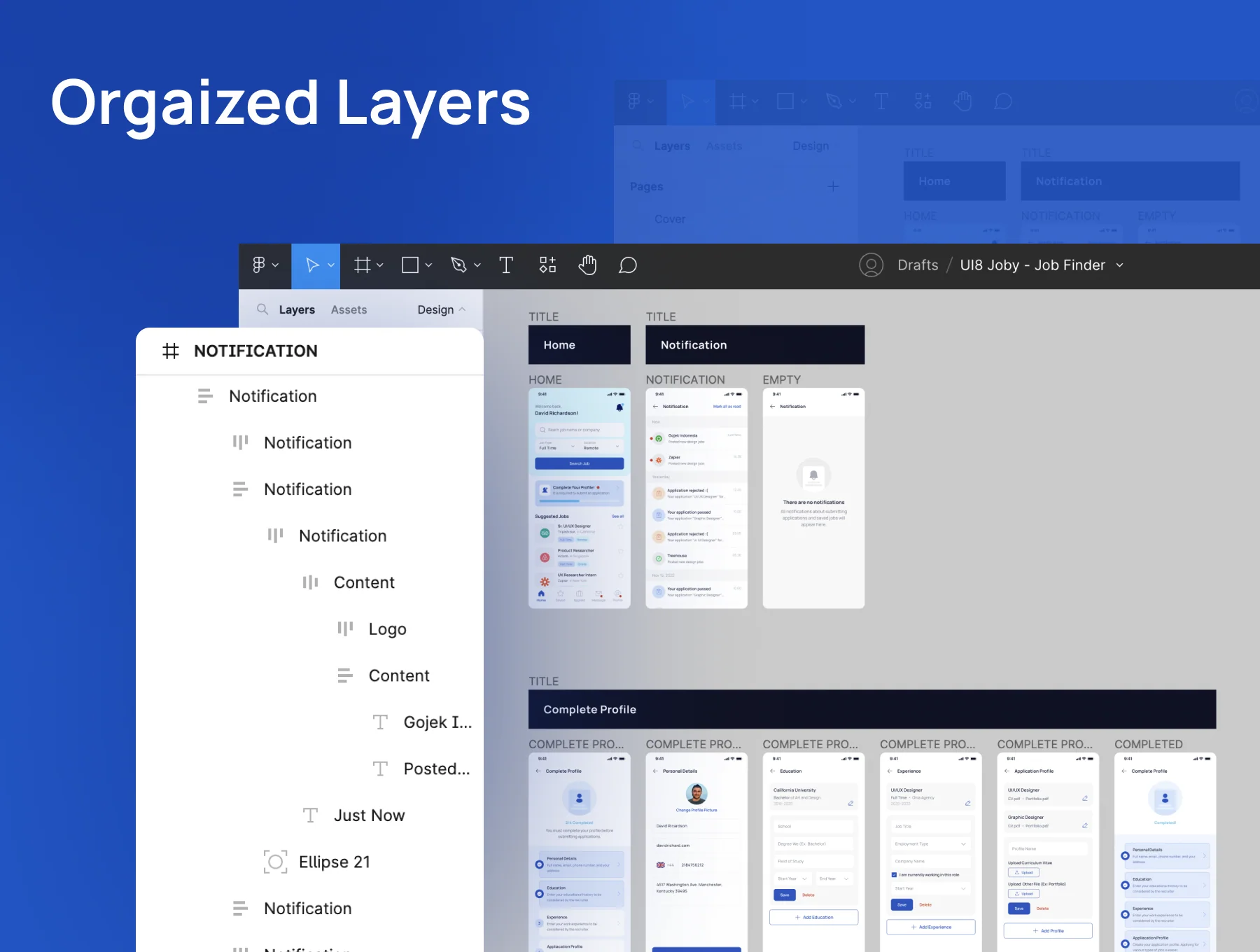 Joby - Job Finder Apps UI KIT 3