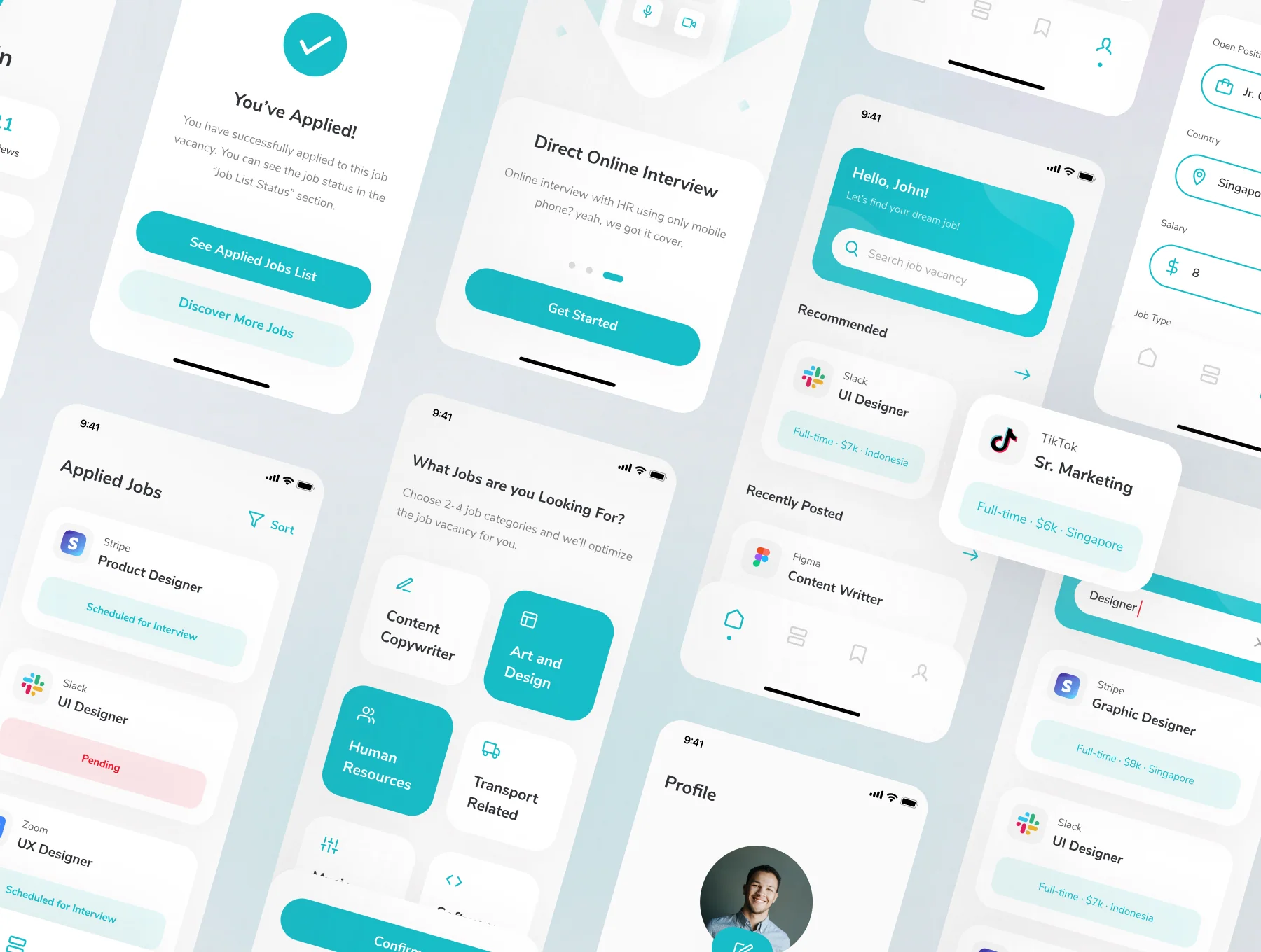 Jocy - Job Finder App UI Kit 7