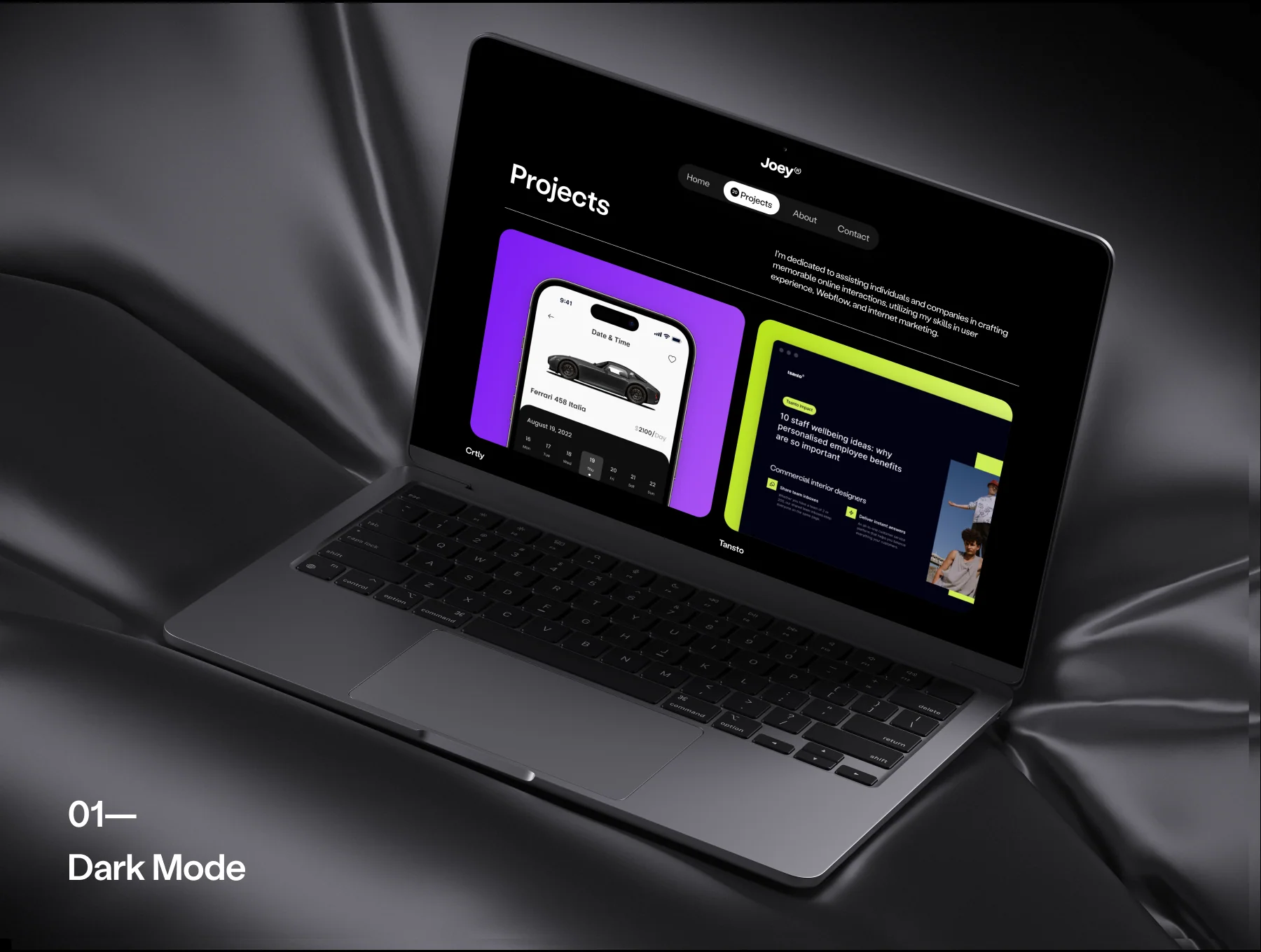 Joey - Personal Portfolio Website 2