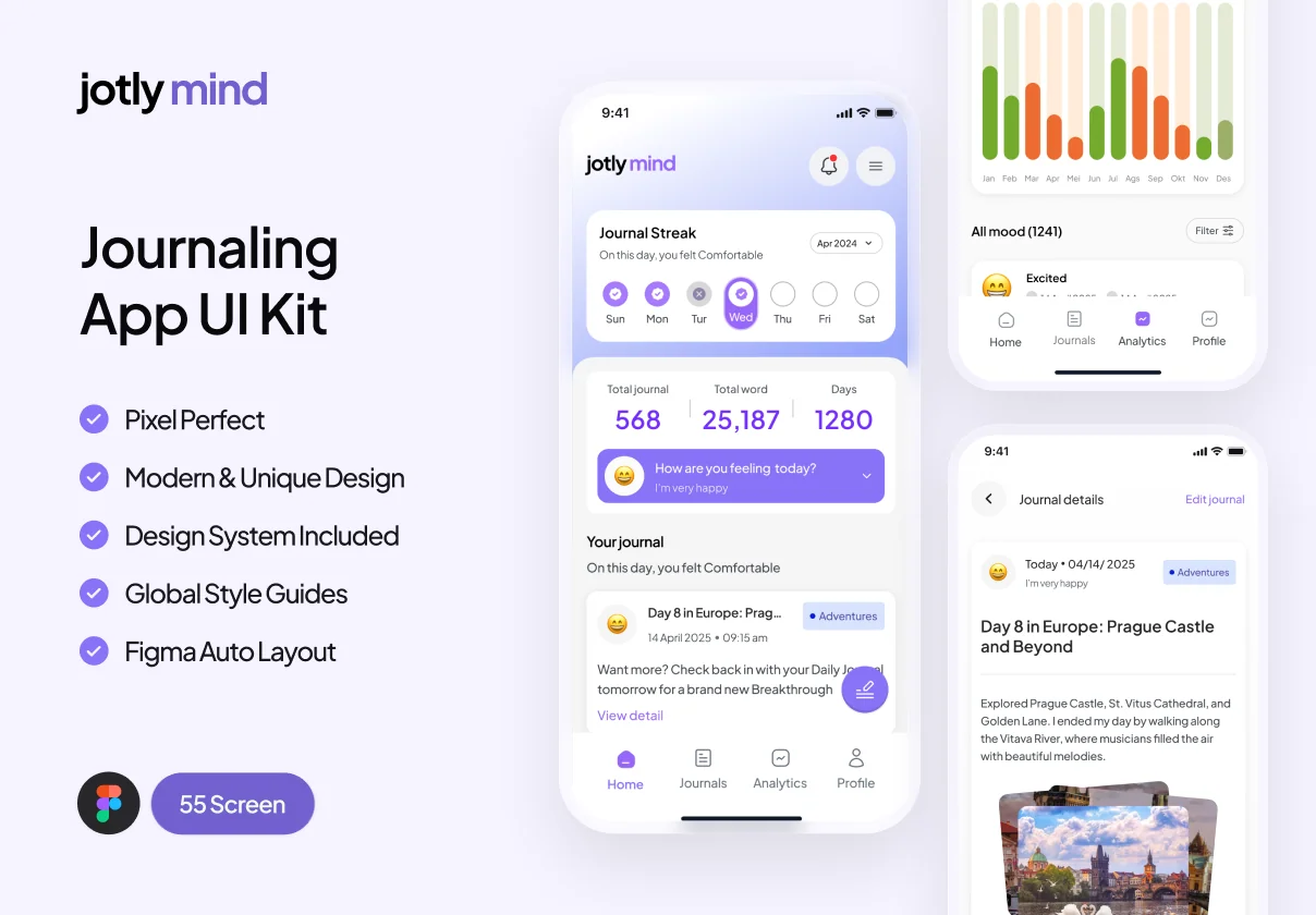 Jotly - Journaling App
