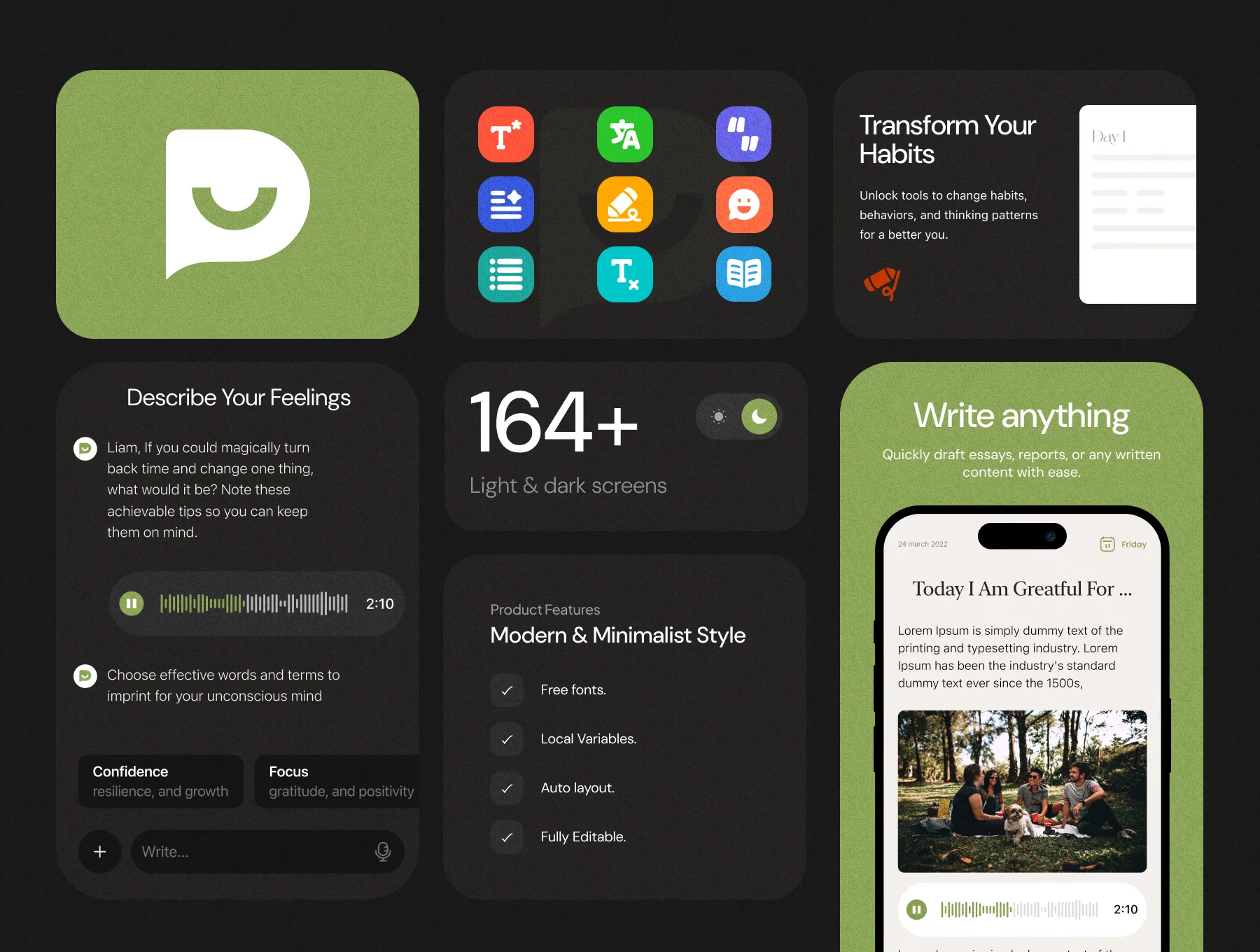 Journaling and Mental Wellness Tracker App 2