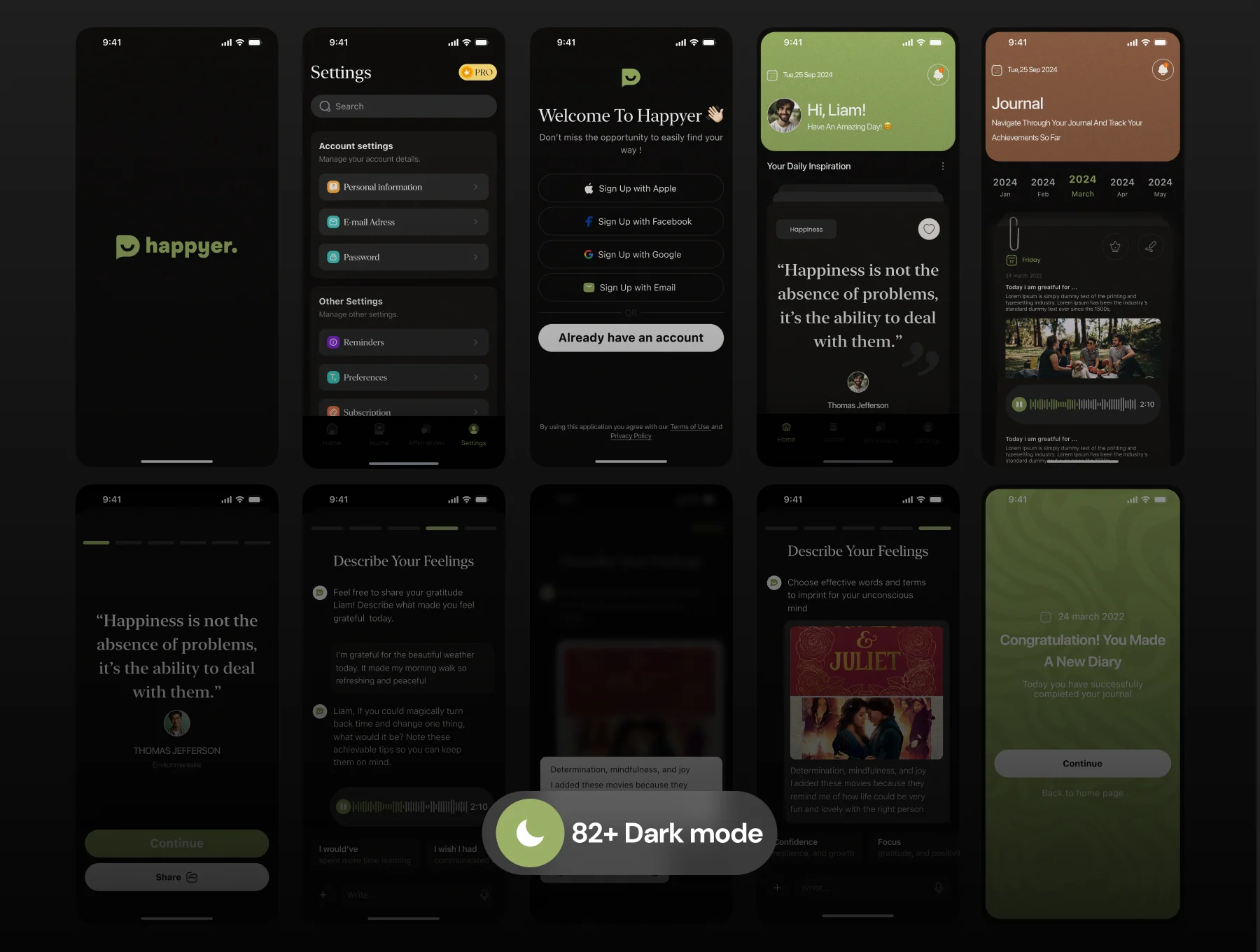 Journaling and Mental Wellness Tracker App 3