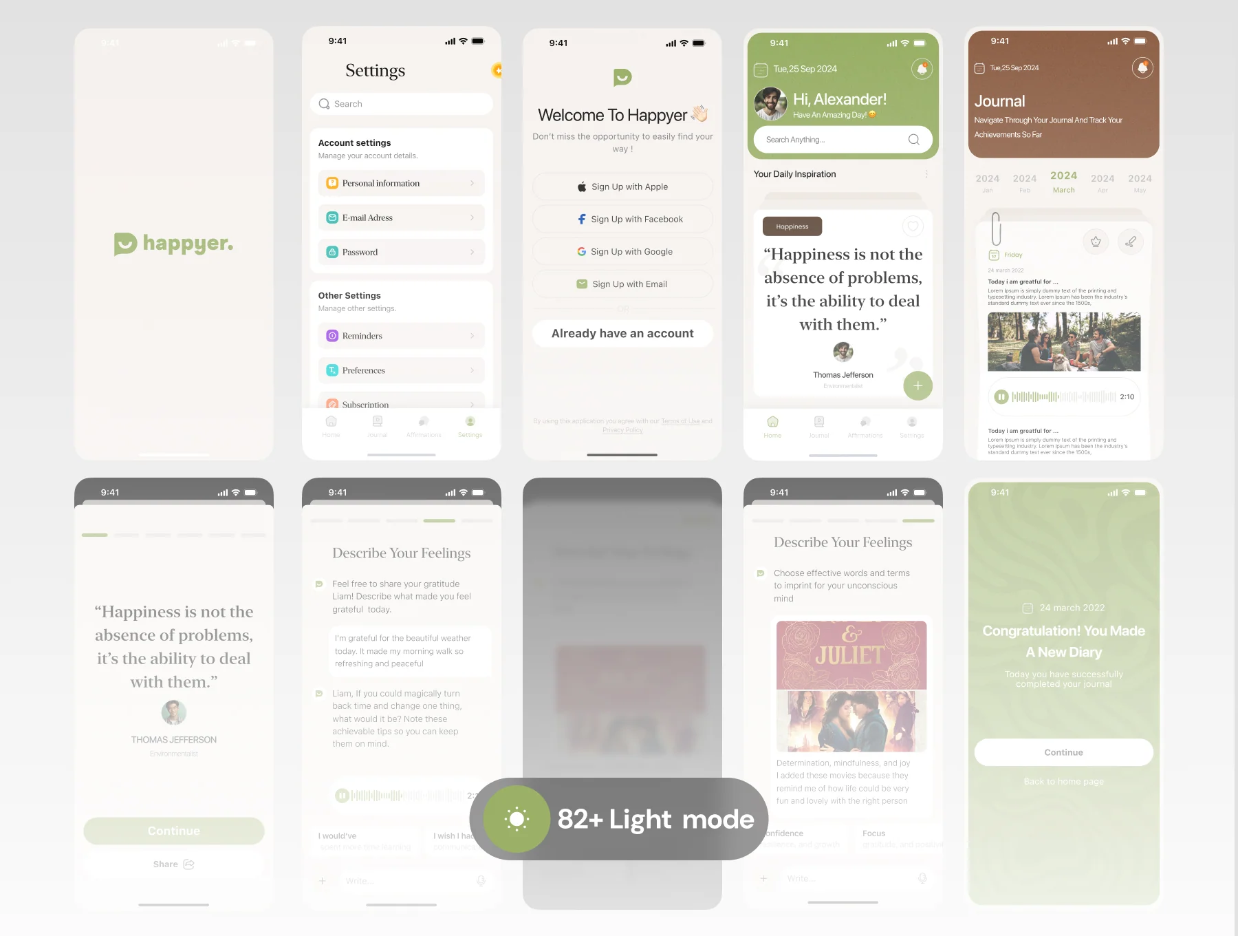 Journaling and Mental Wellness Tracker App 4
