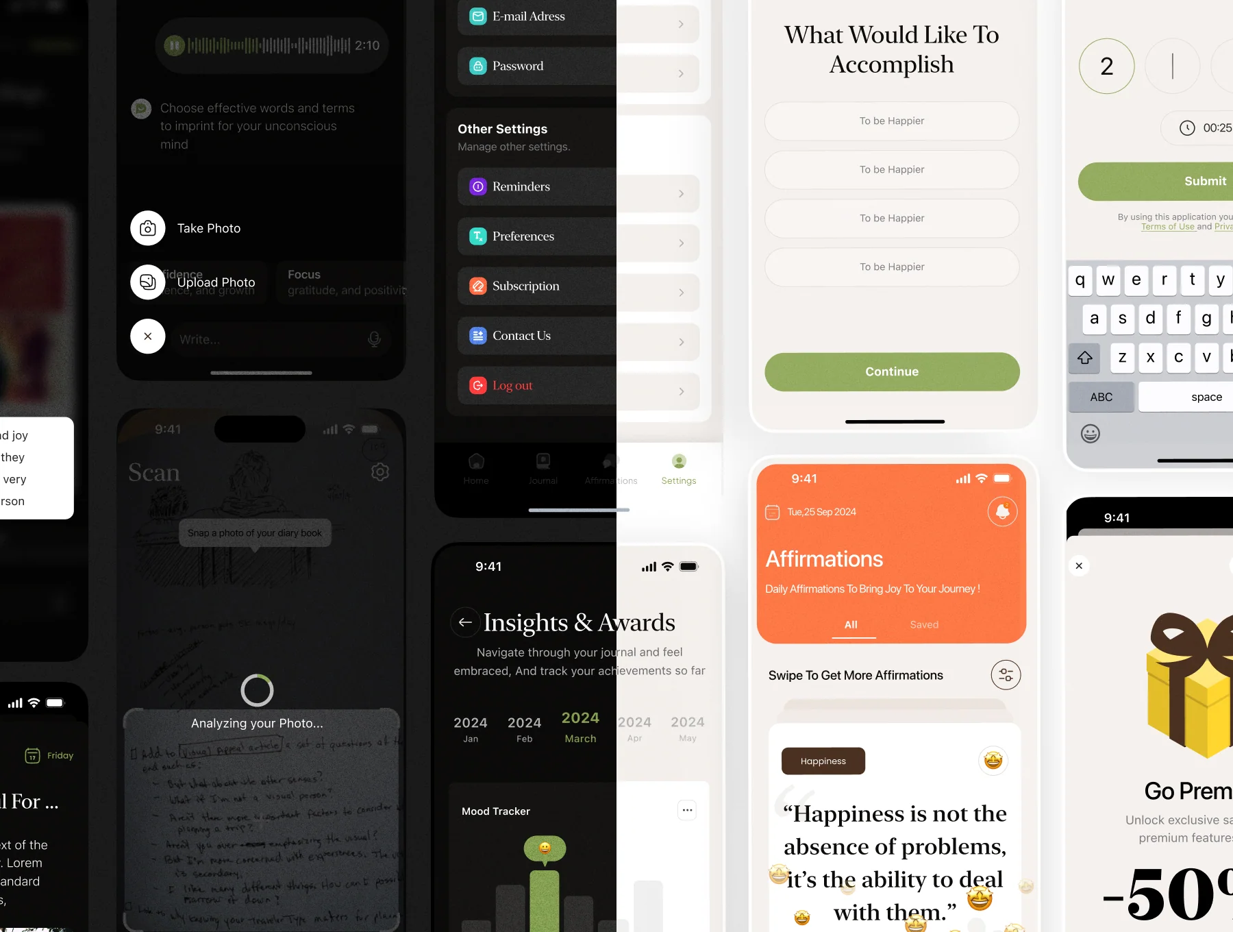 Journaling and Mental Wellness Tracker App 7