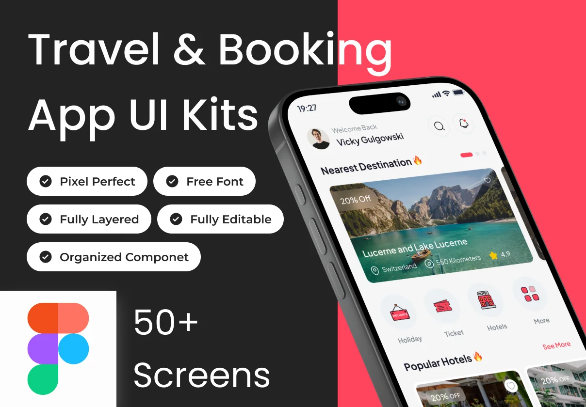 Journeo - Travel & Booking App Ui Kits