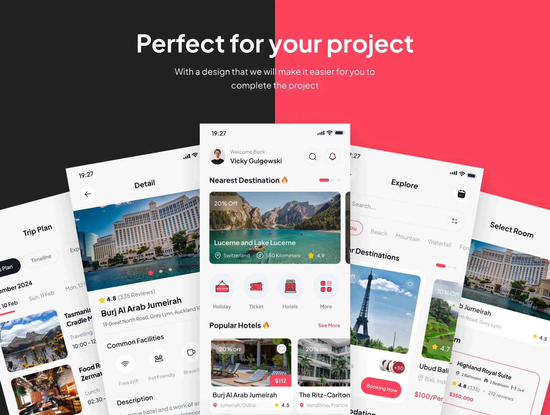 Journeo - Travel & Booking App Ui Kits 4