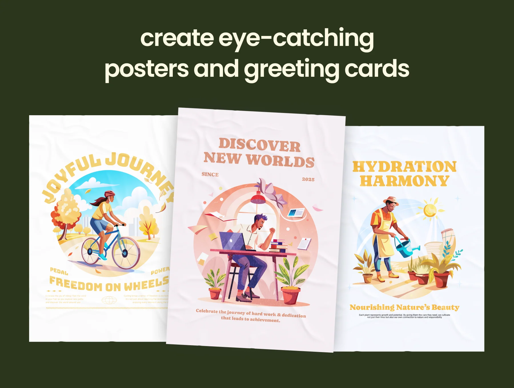Joyful Life Illustration Set 3