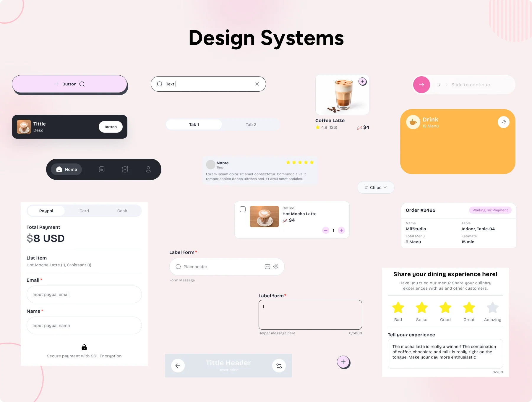 Joyful - Point of Sale (POS) App UI Kit 3