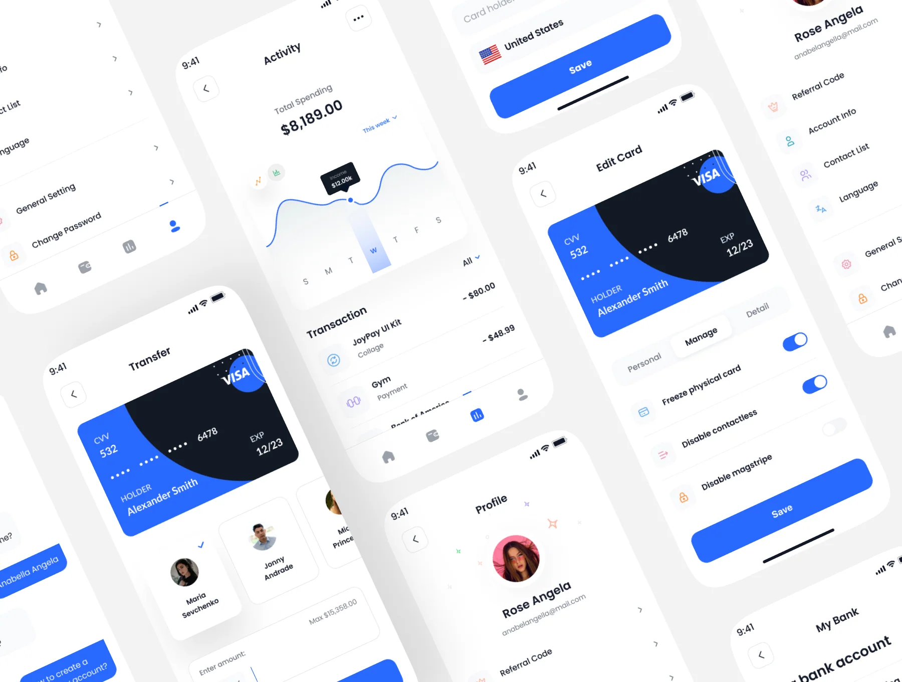 Joypay - Fintech Mobile App UI Kit 2
