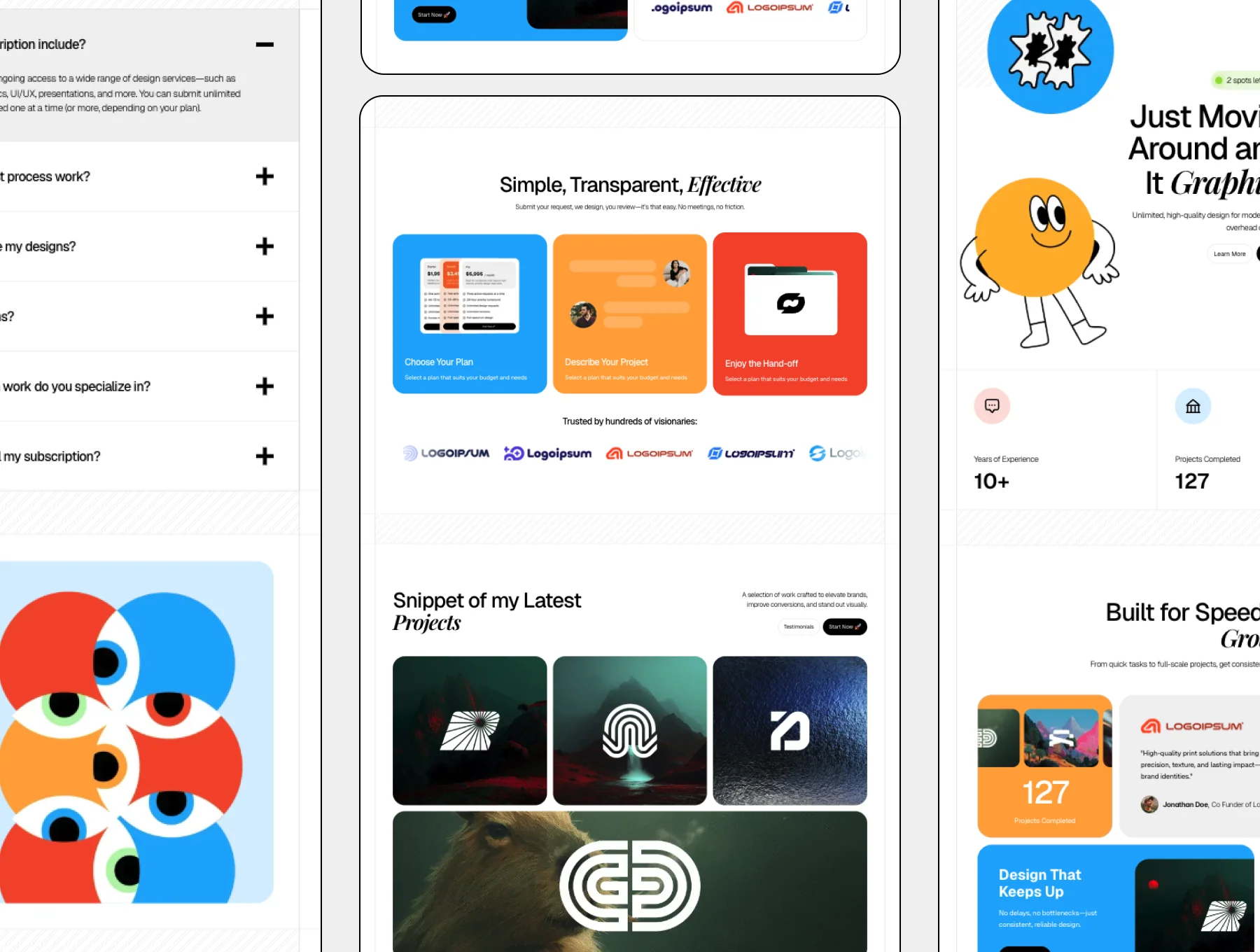 Joyra - Subscription Based Creative Agency