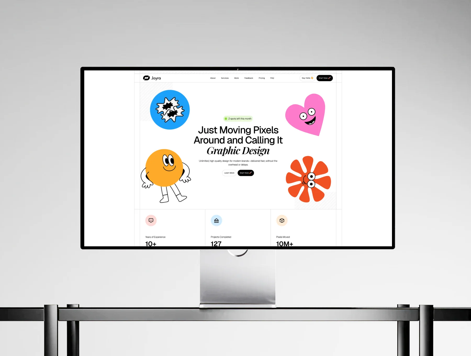 Joyra - Subscription Based Creative Agency 4