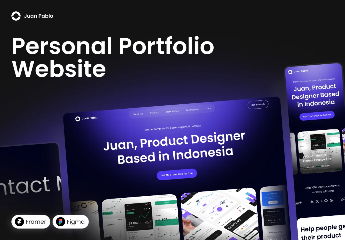 Juan Pablo - Personal Portofolio Website