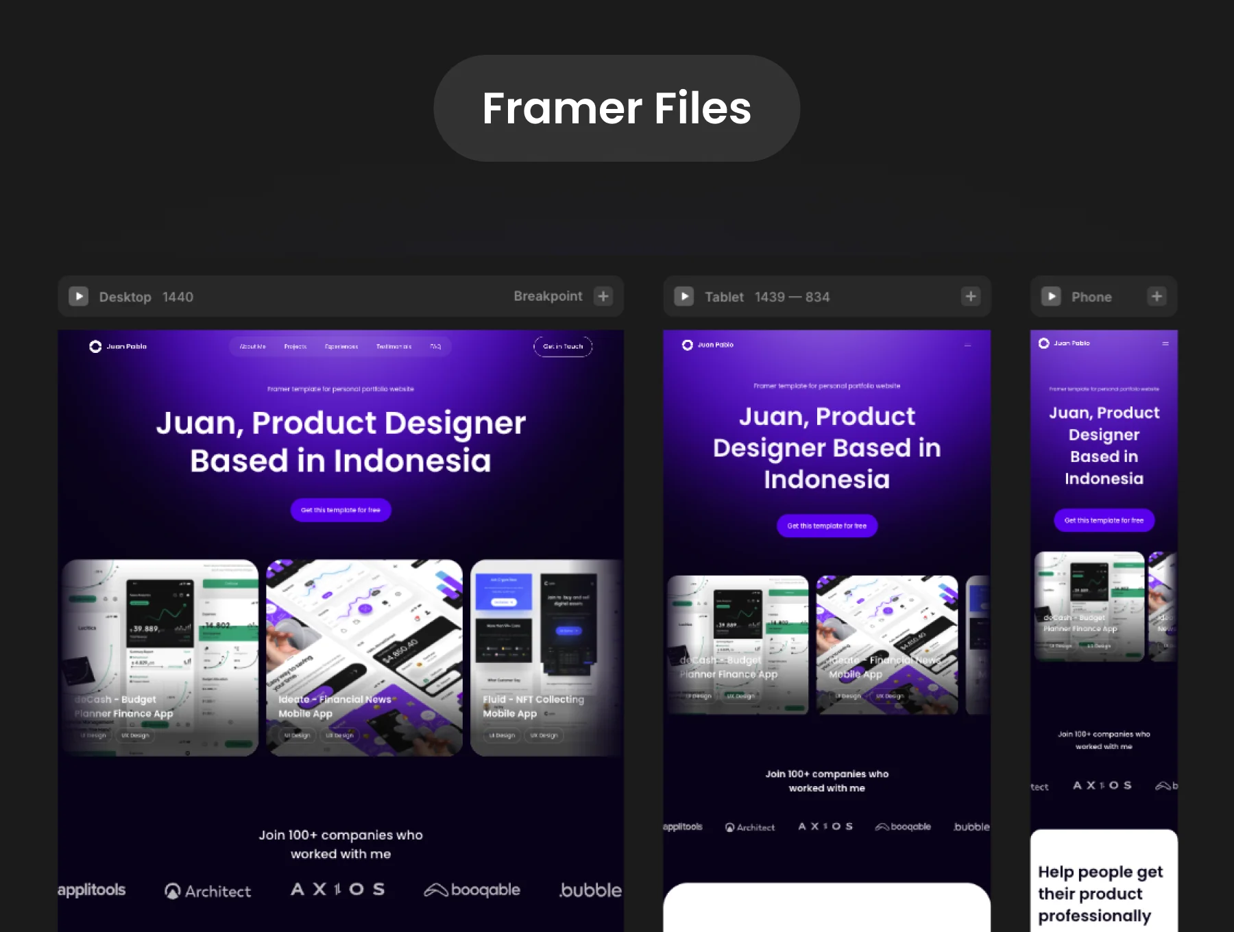 Juan Pablo - Personal Portofolio Website 4