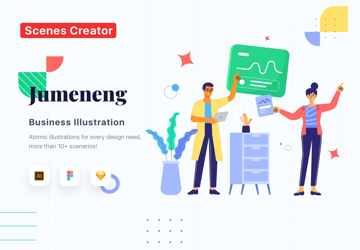 Jumeneng - Business Scenes Creator