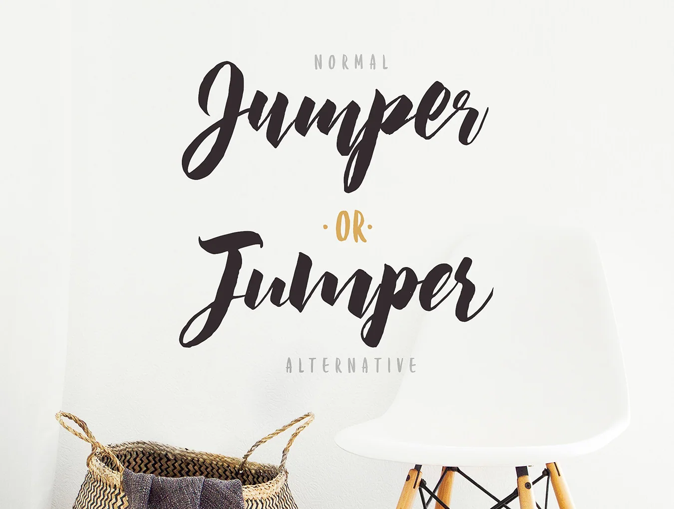 Jumper Script Font 6