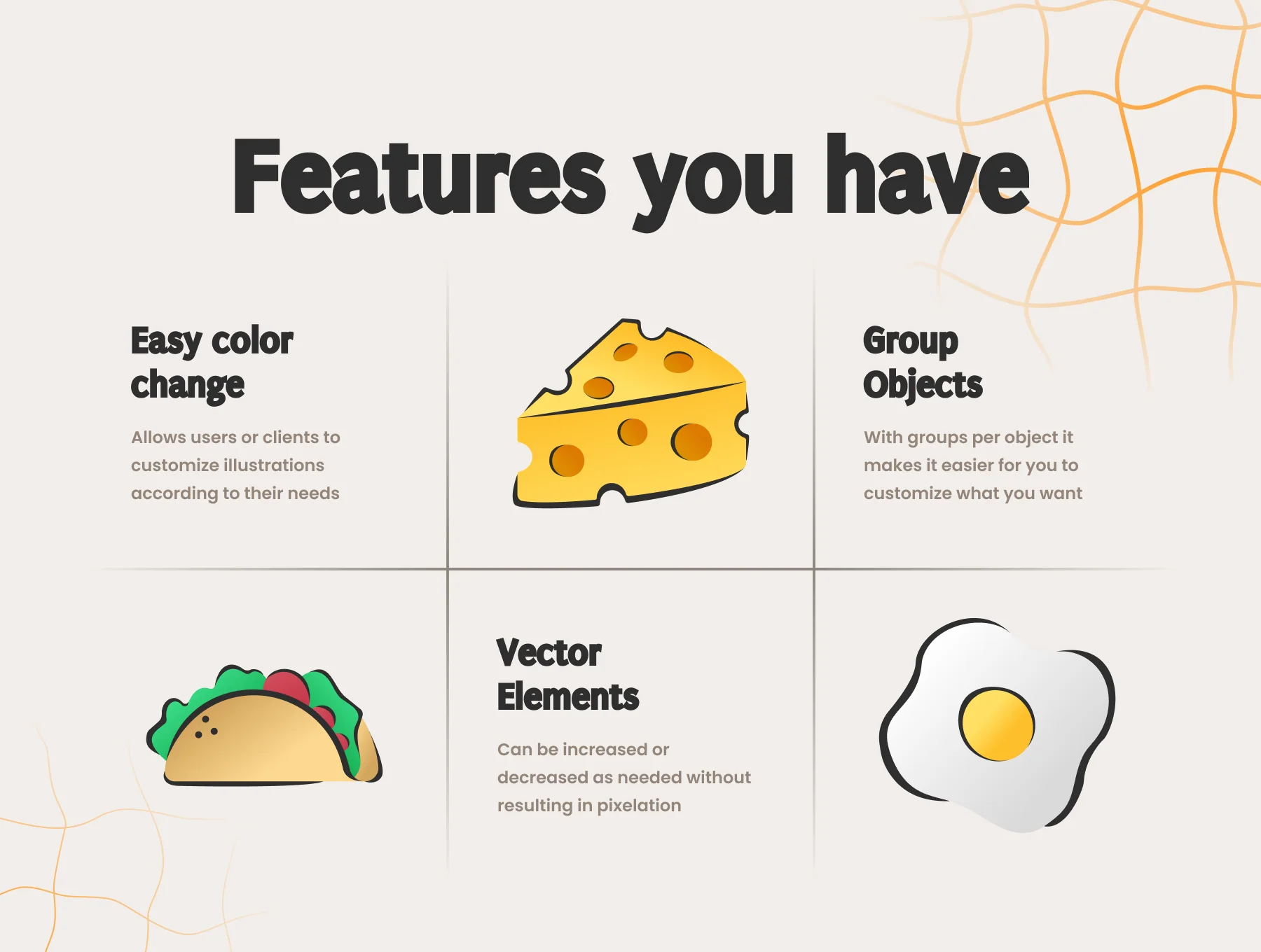 Junk Food Icon Set 2