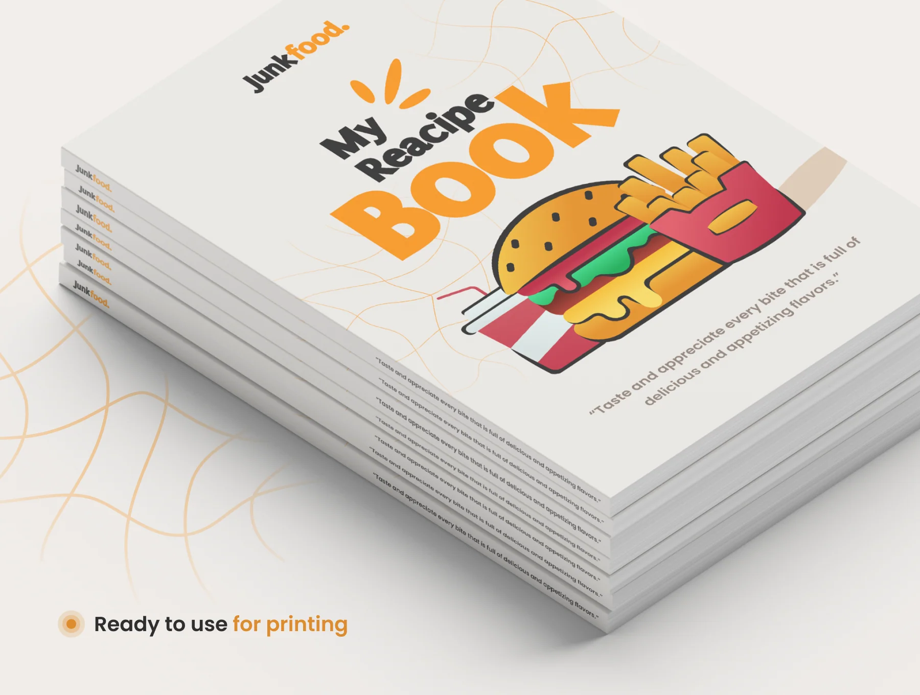 Junk Food Icon Set 3