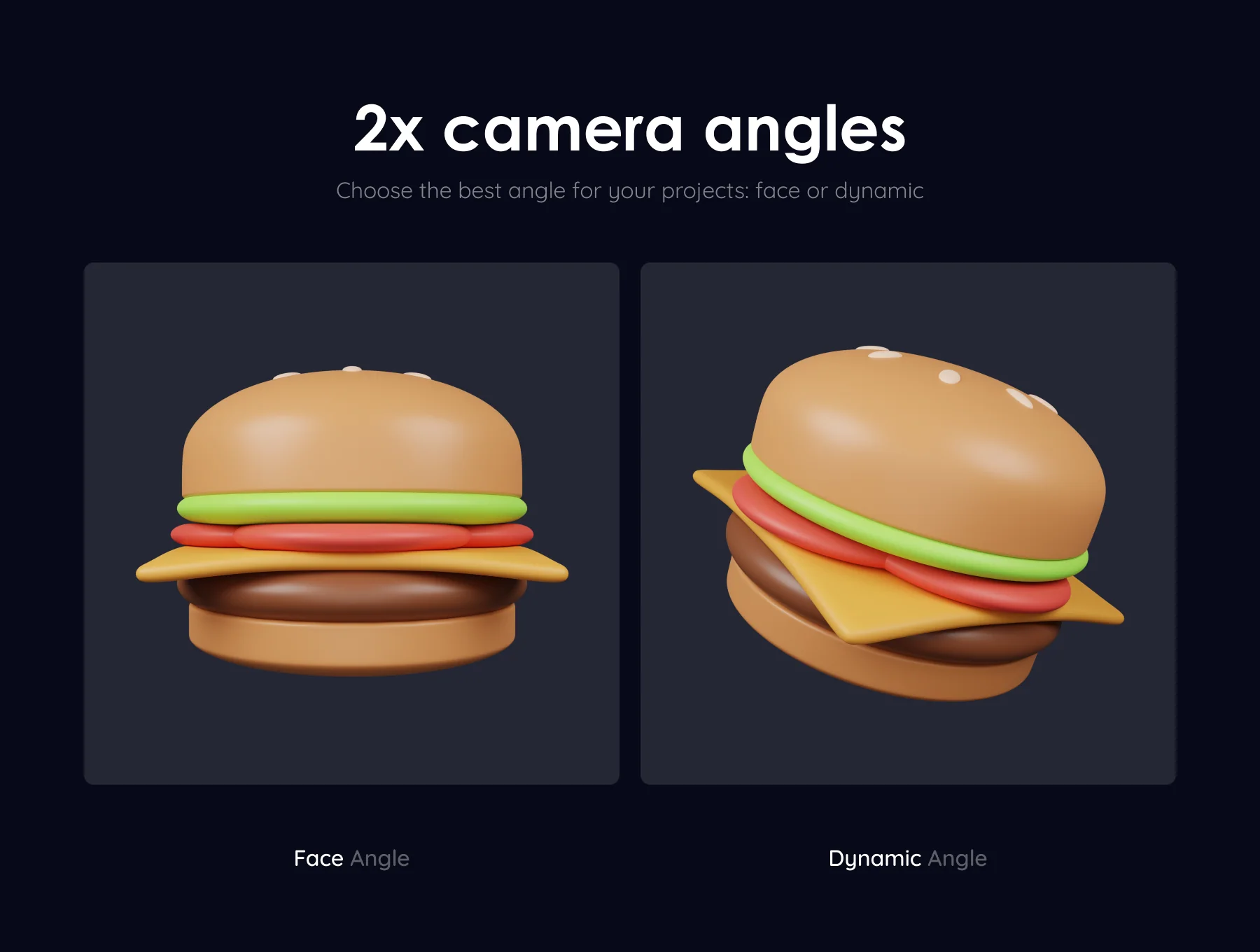 Junk Food Pack - Customizable 3D Icons 2