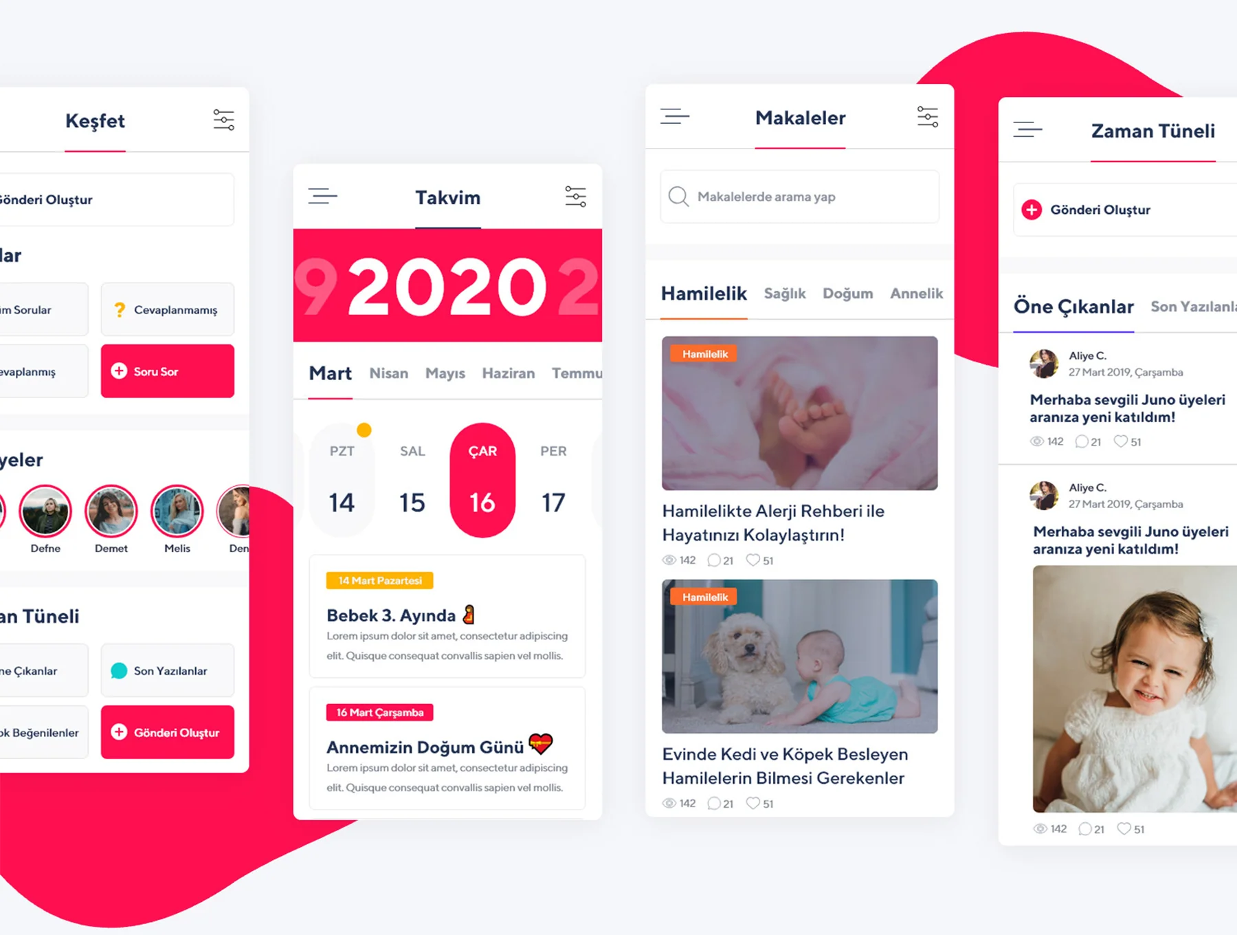 Juno Mom Social Platform 3