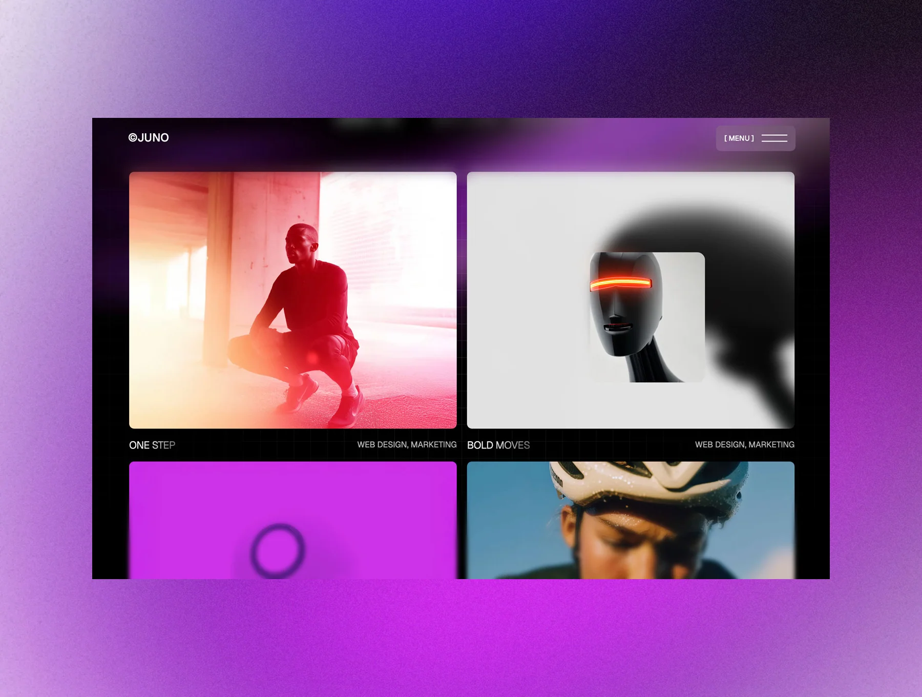 Juno - Webflow and Framer Template 4