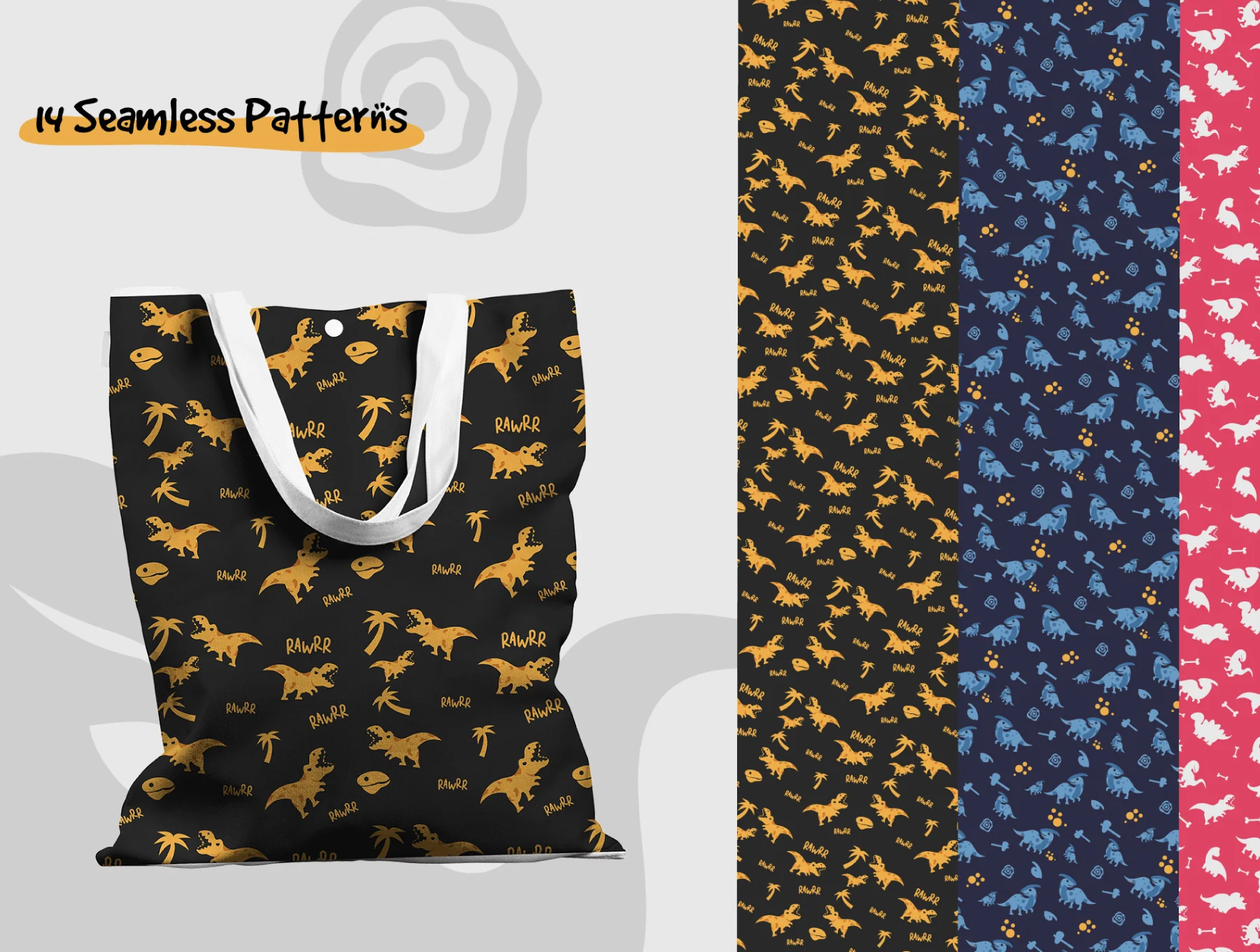 Jurassic Pack Graphic & Pattern Element 3