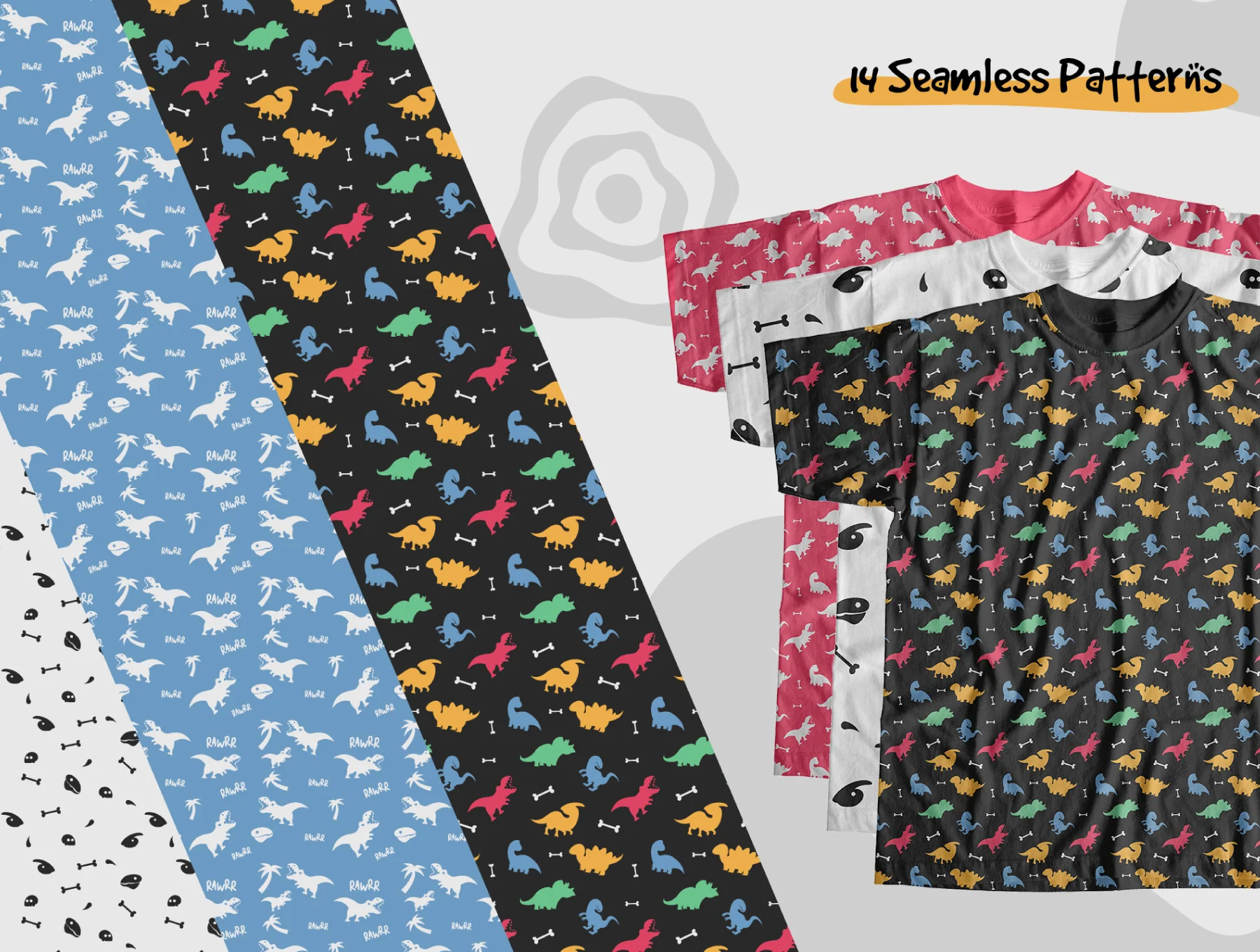 Jurassic Pack Graphic & Pattern Element 4