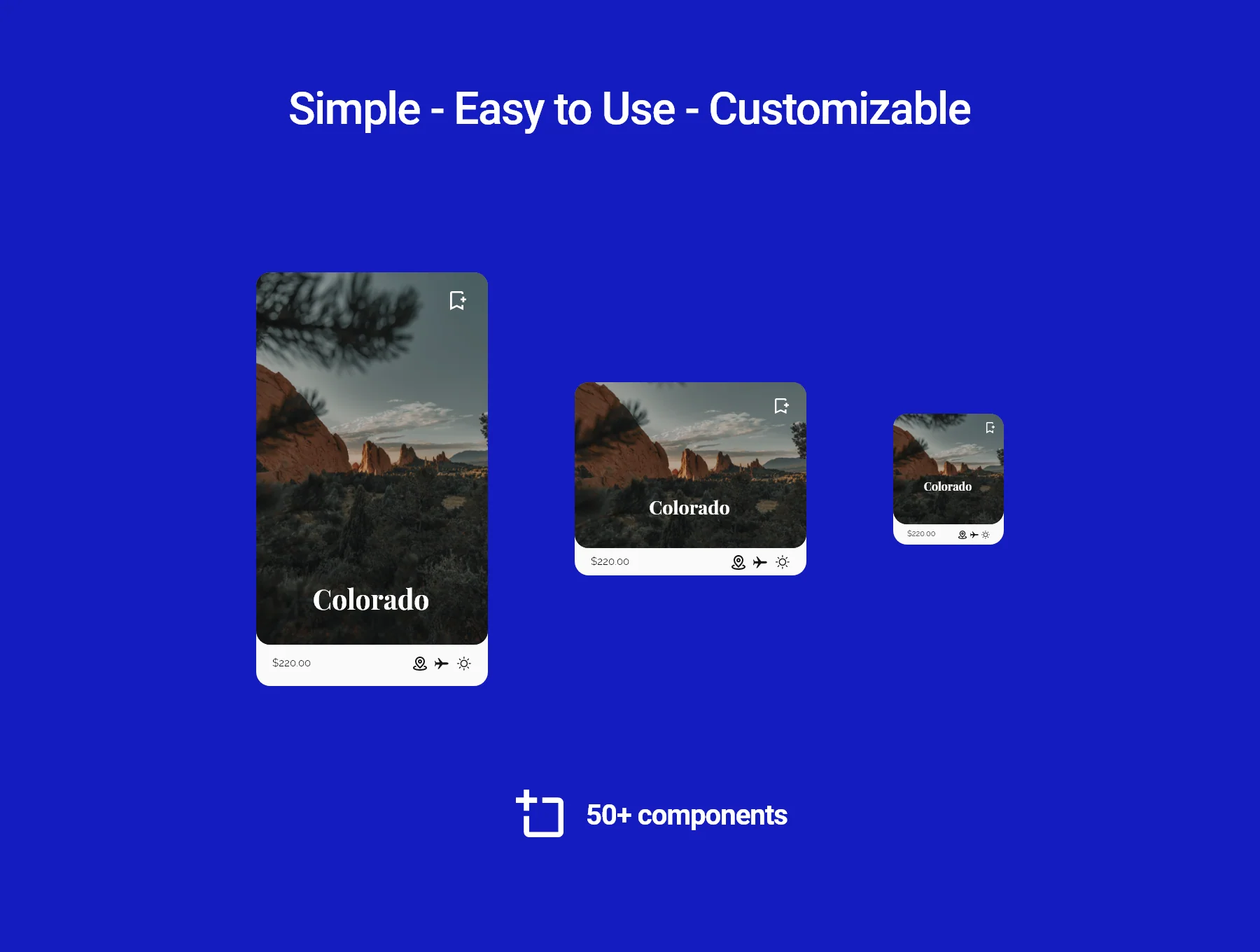 Just Go 2.0 travel app - Figma version 3