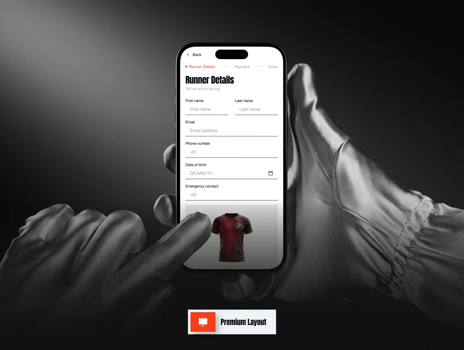 Justrun - Running Event Platform UI Kit 4