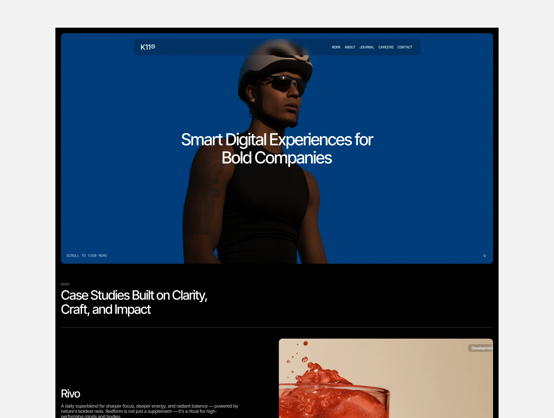 K11 Portfolio Website Template