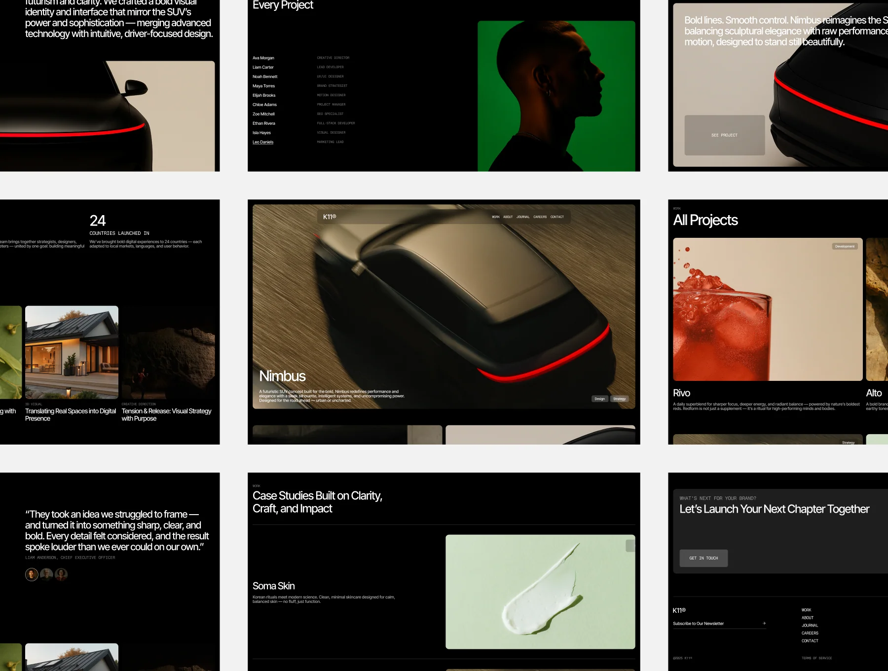 K11 Portfolio Website Template 2