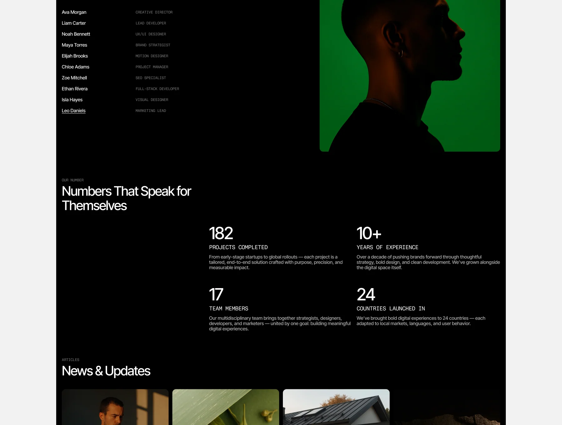 K11 Portfolio Website Template 6