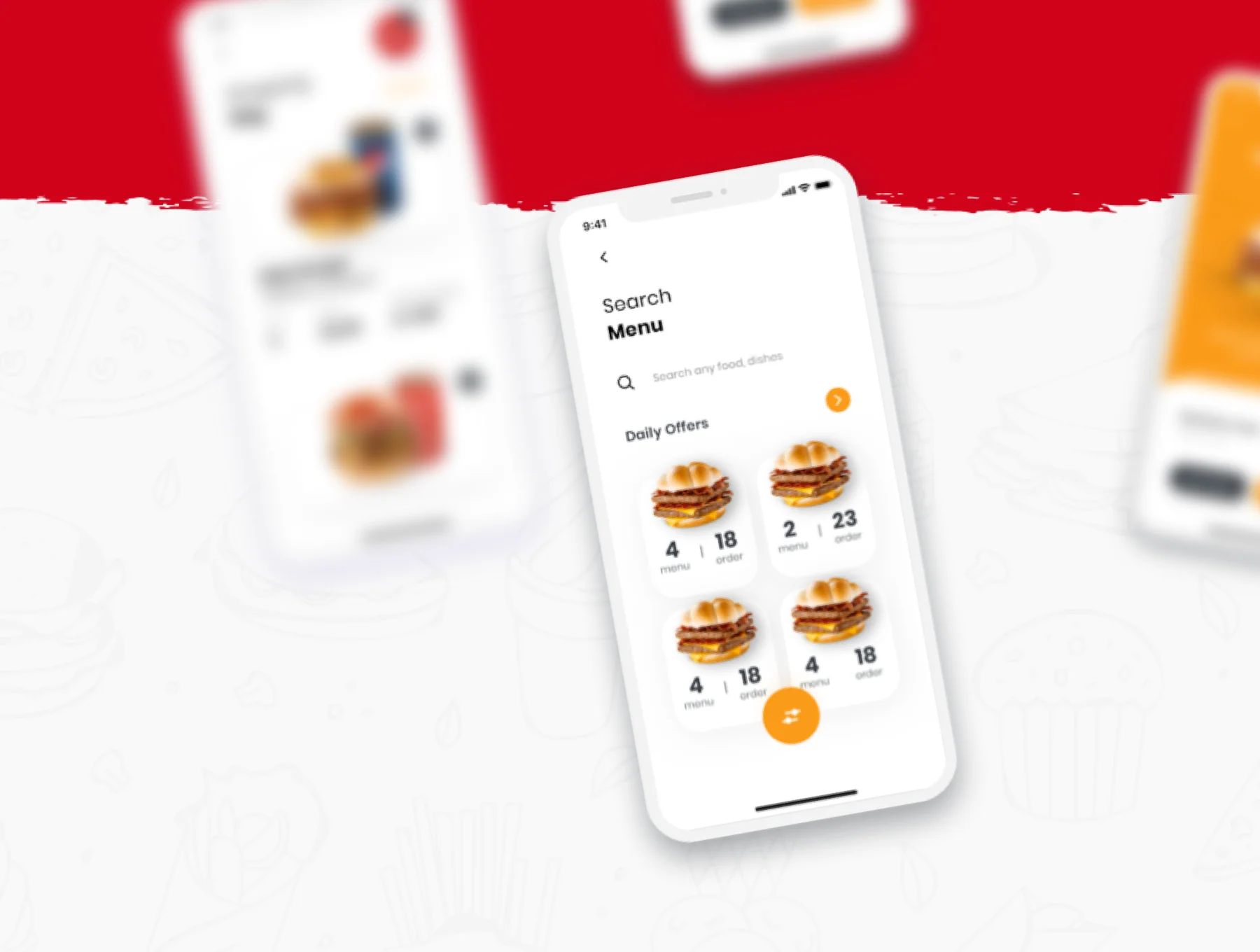 Kado Burger UI Kit 7